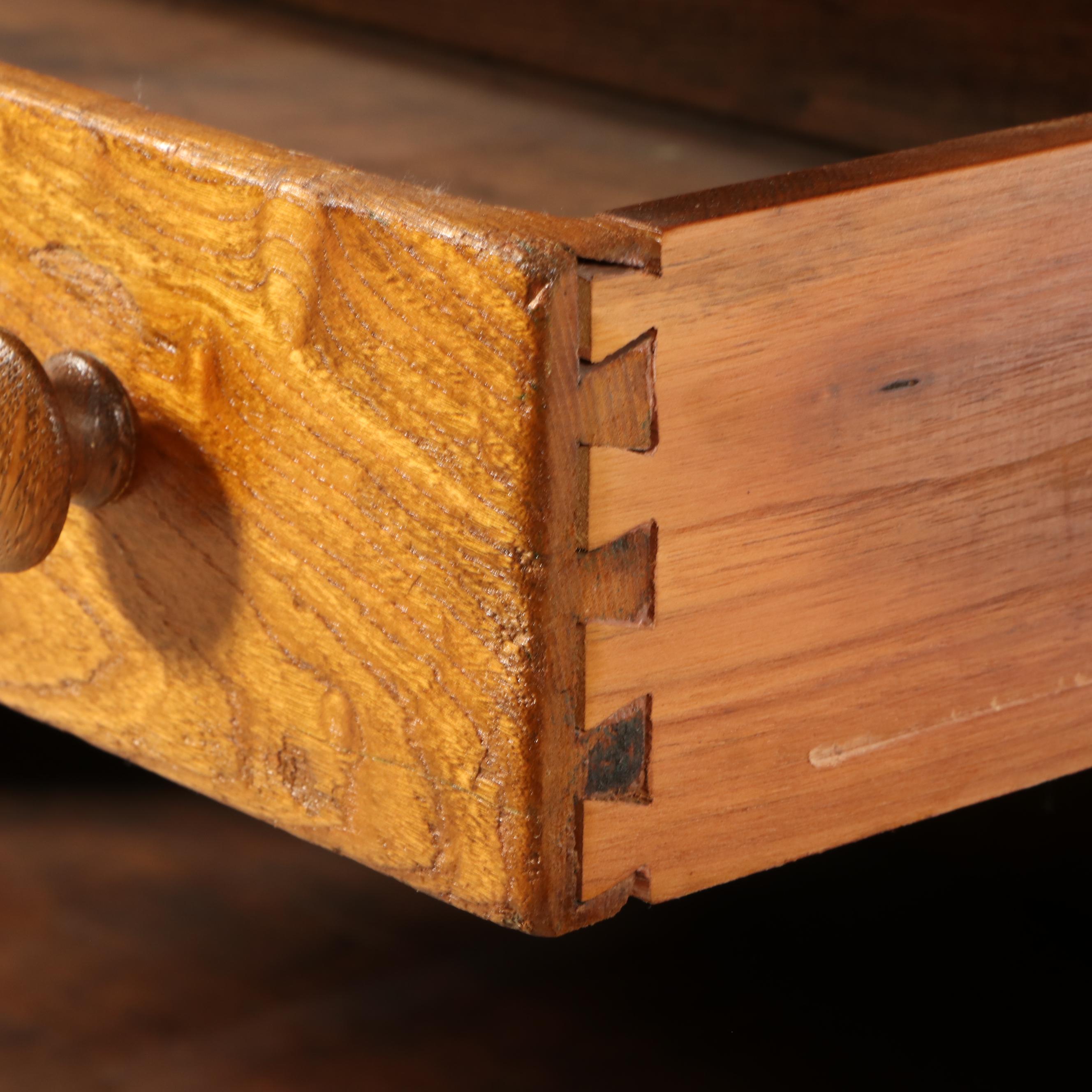 Victorian Carved Oak Pie Cupboard, Late 19th Century