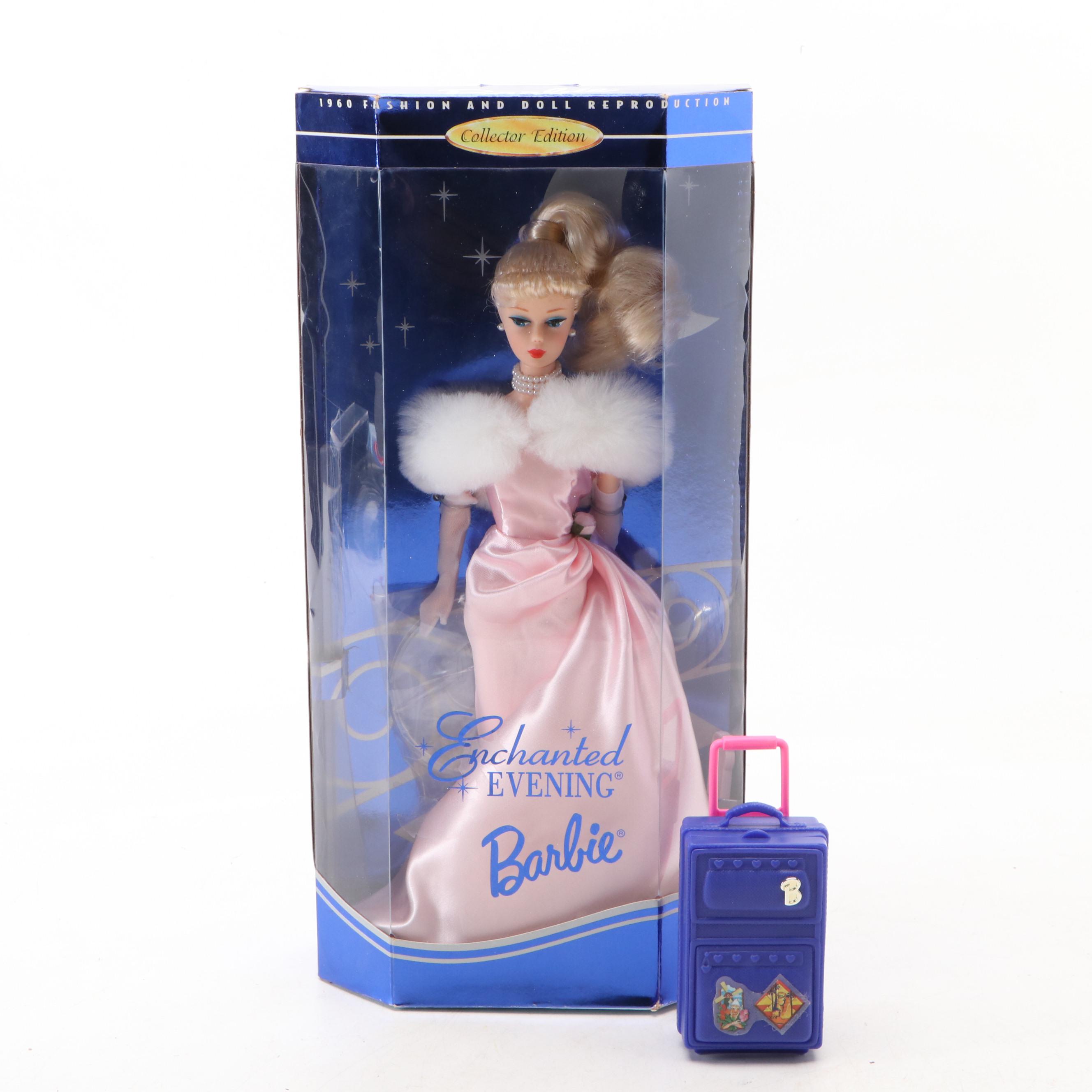 Mattel Barbie "Enchanted Evening" with Dreamplane Playset and Dolls