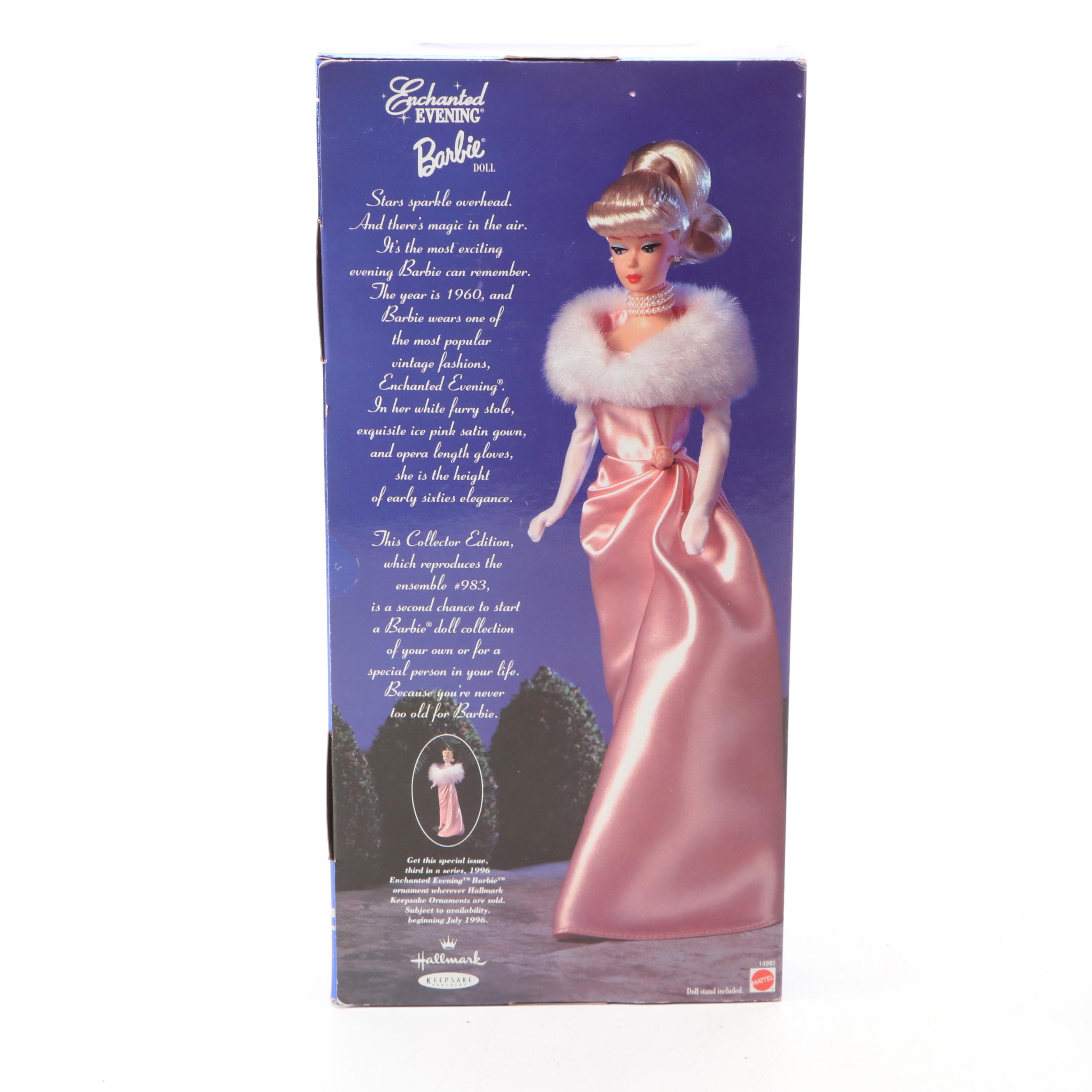 Mattel Barbie "Enchanted Evening" with Dreamplane Playset and Dolls