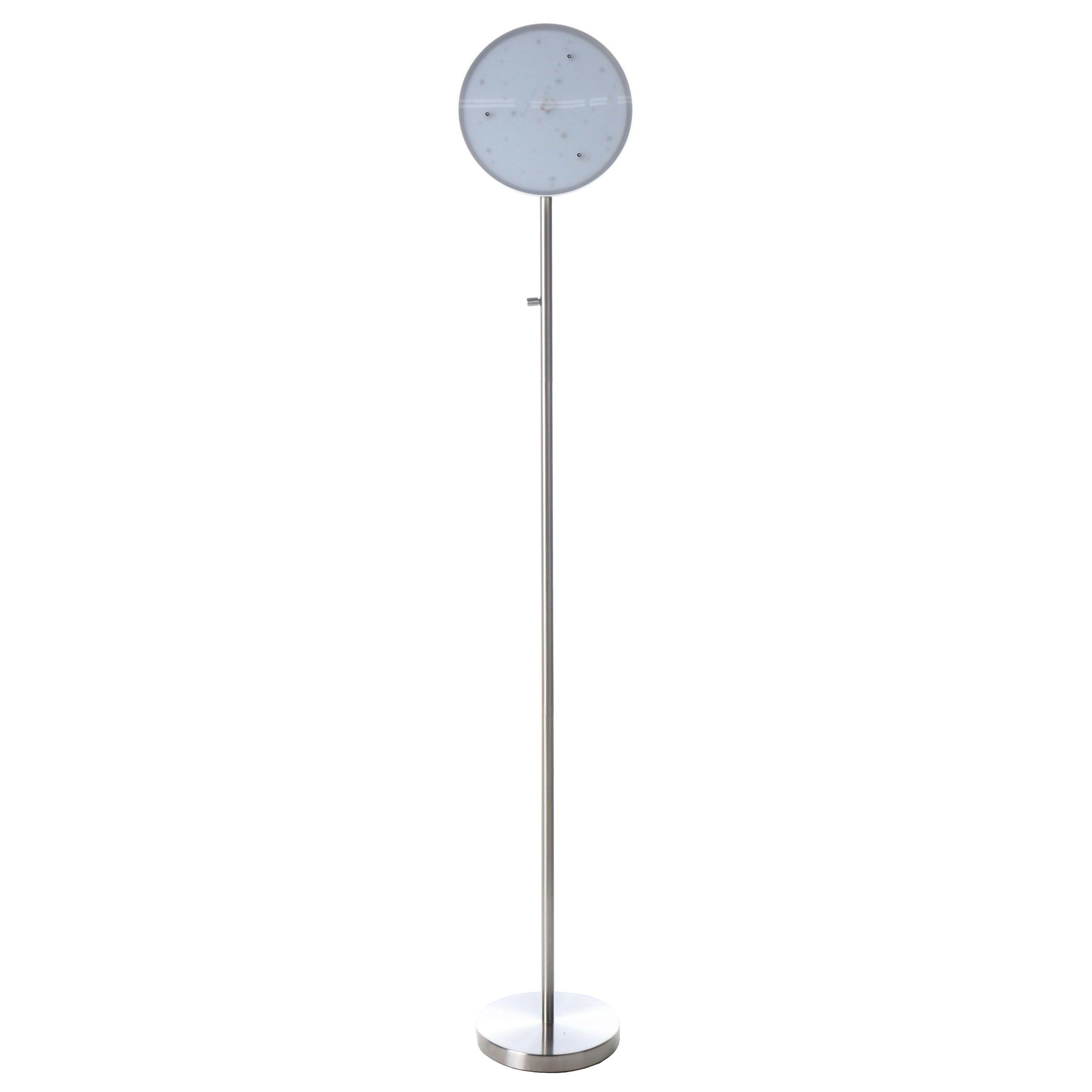 Daylight 24 Brushed Nickel LED Floor Lamp