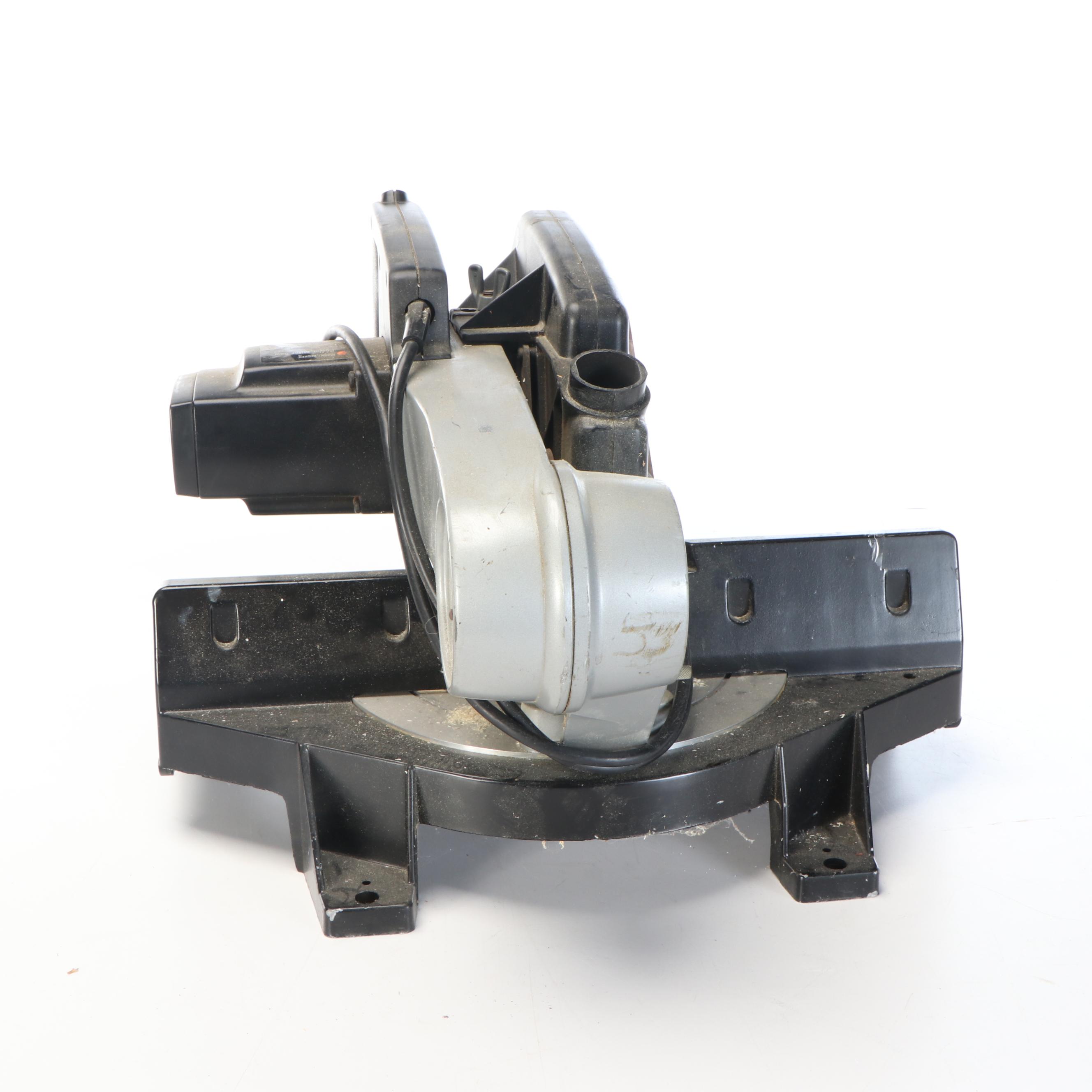 Black + Decker Miter Saw with Collins Bench Grinder and Other Accessories