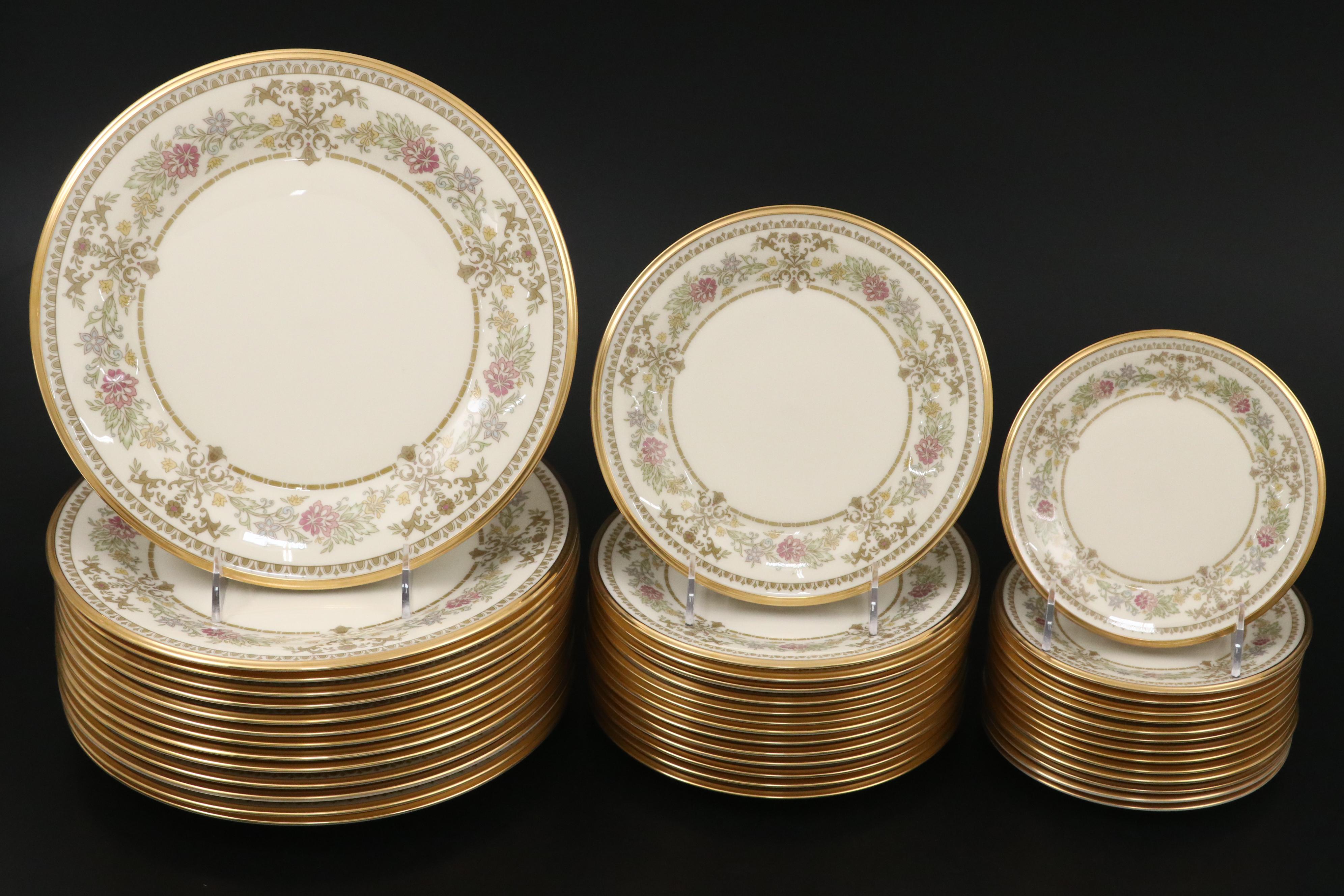 Lenox "Castle Garden" Dinnerware and Serving Pieces, 1973–1993