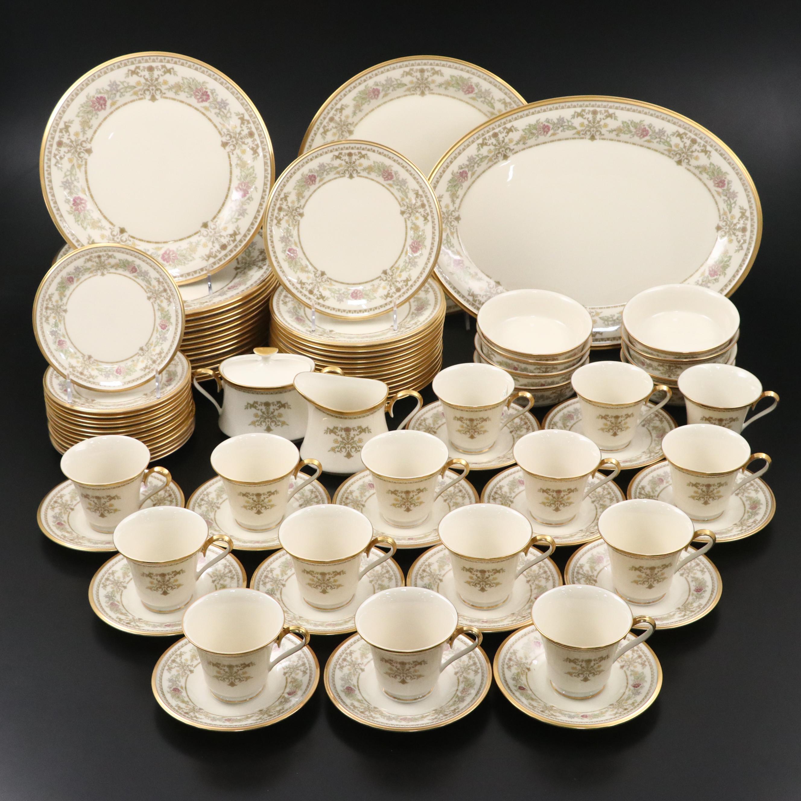 Lenox "Castle Garden" Dinnerware and Serving Pieces, 1973–1993