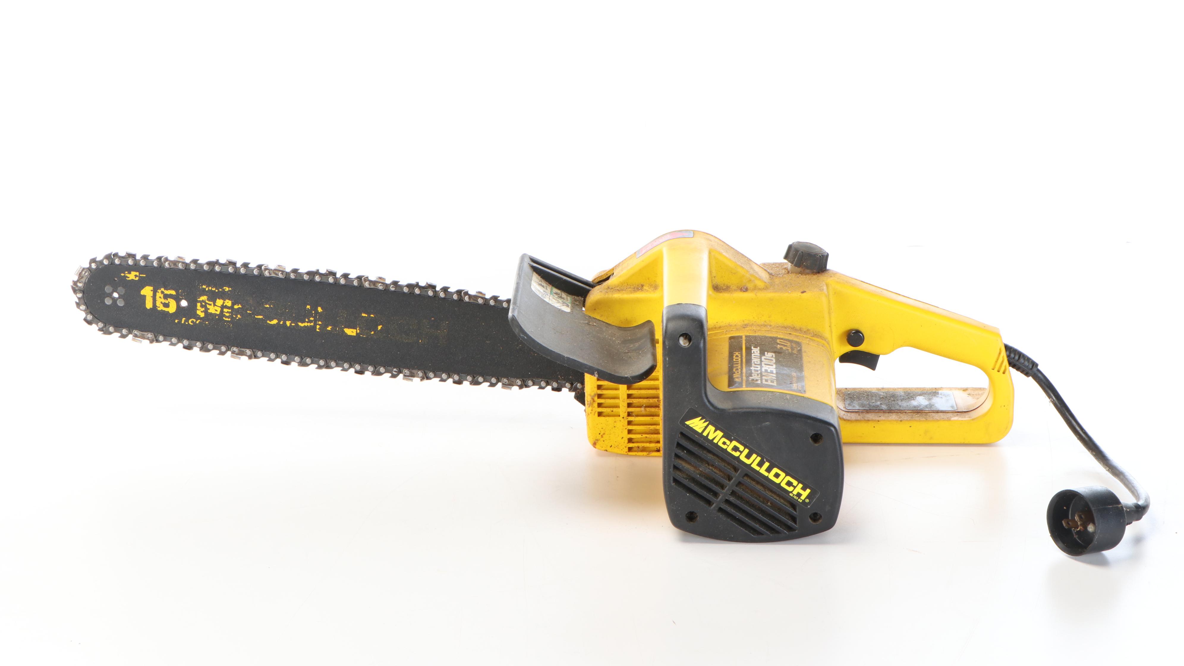 McCulloch Electramac EM300S Electric Chainsaw