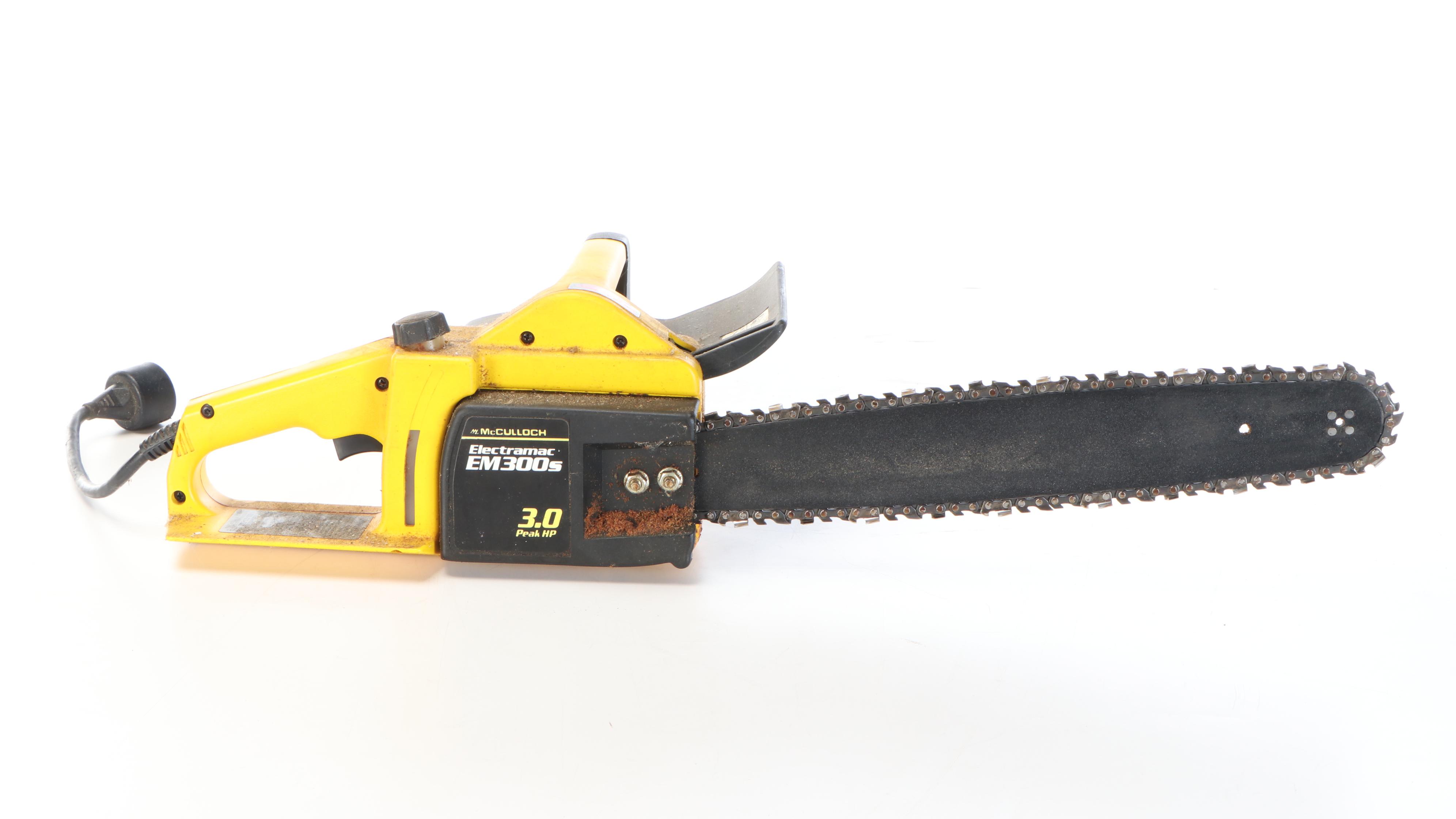 McCulloch Electramac EM300S Electric Chainsaw