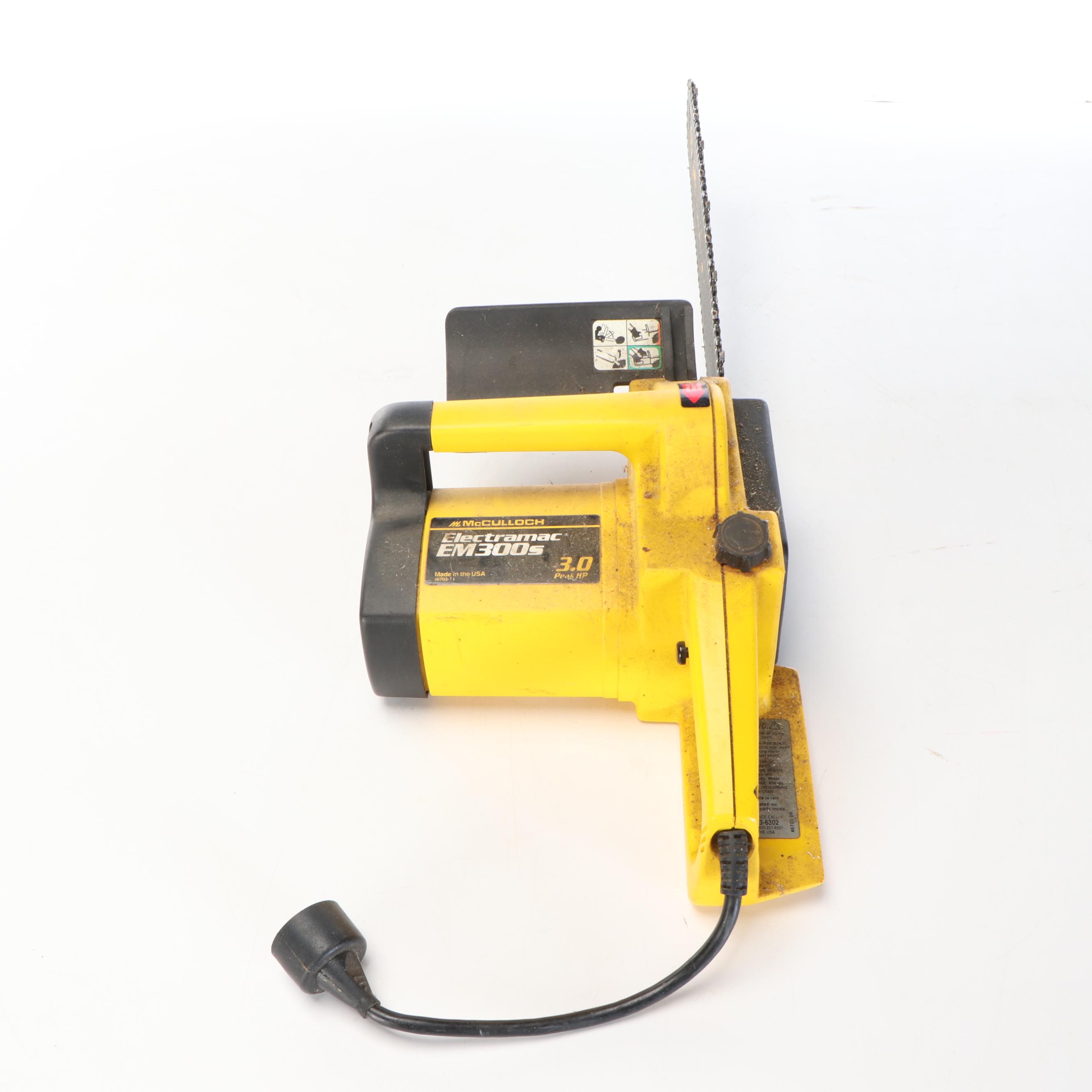 McCulloch Electramac EM300S Electric Chainsaw