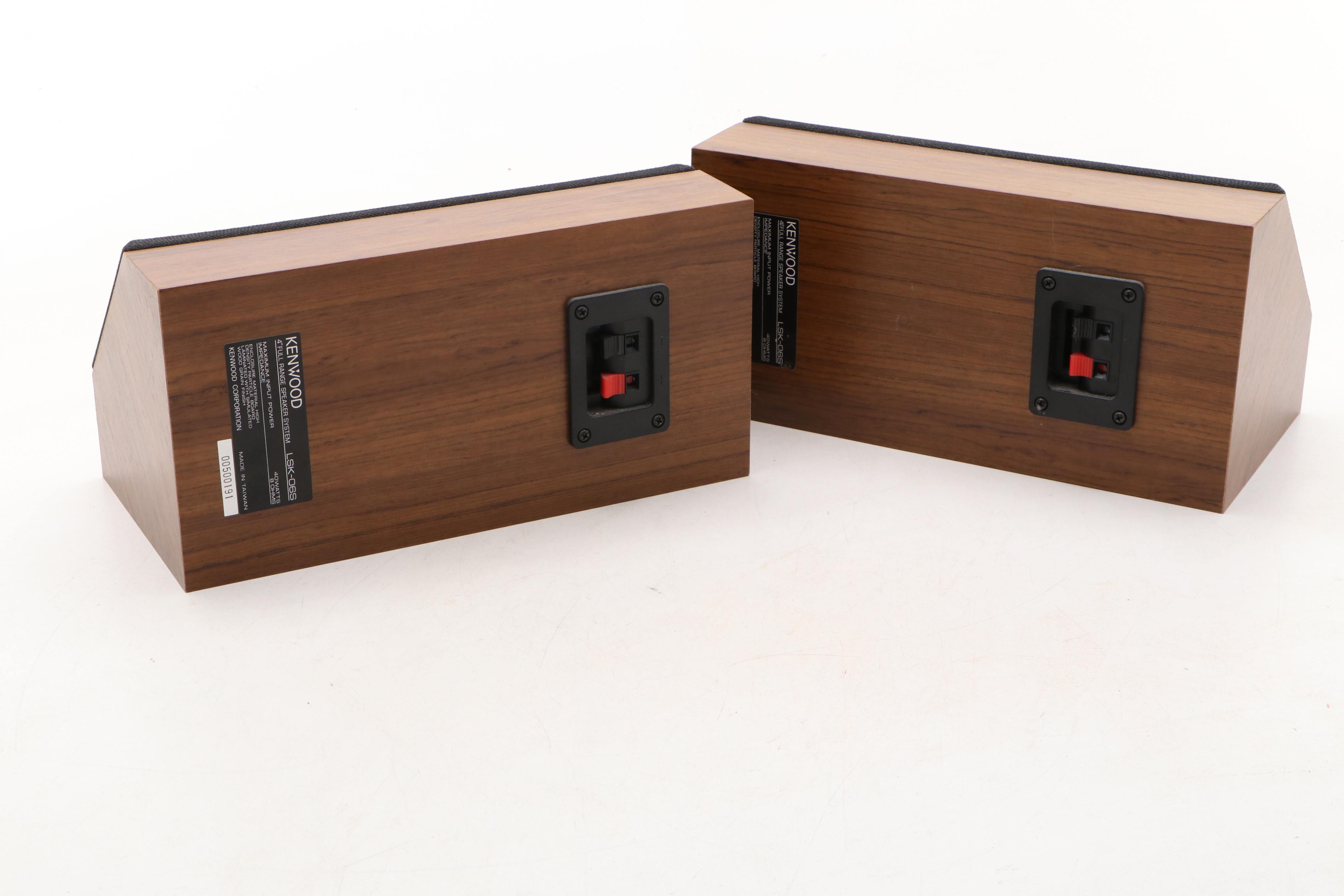 Kenwood KR-7400 Solid State AM/FM Stereo Receiver with Speakers, 1975