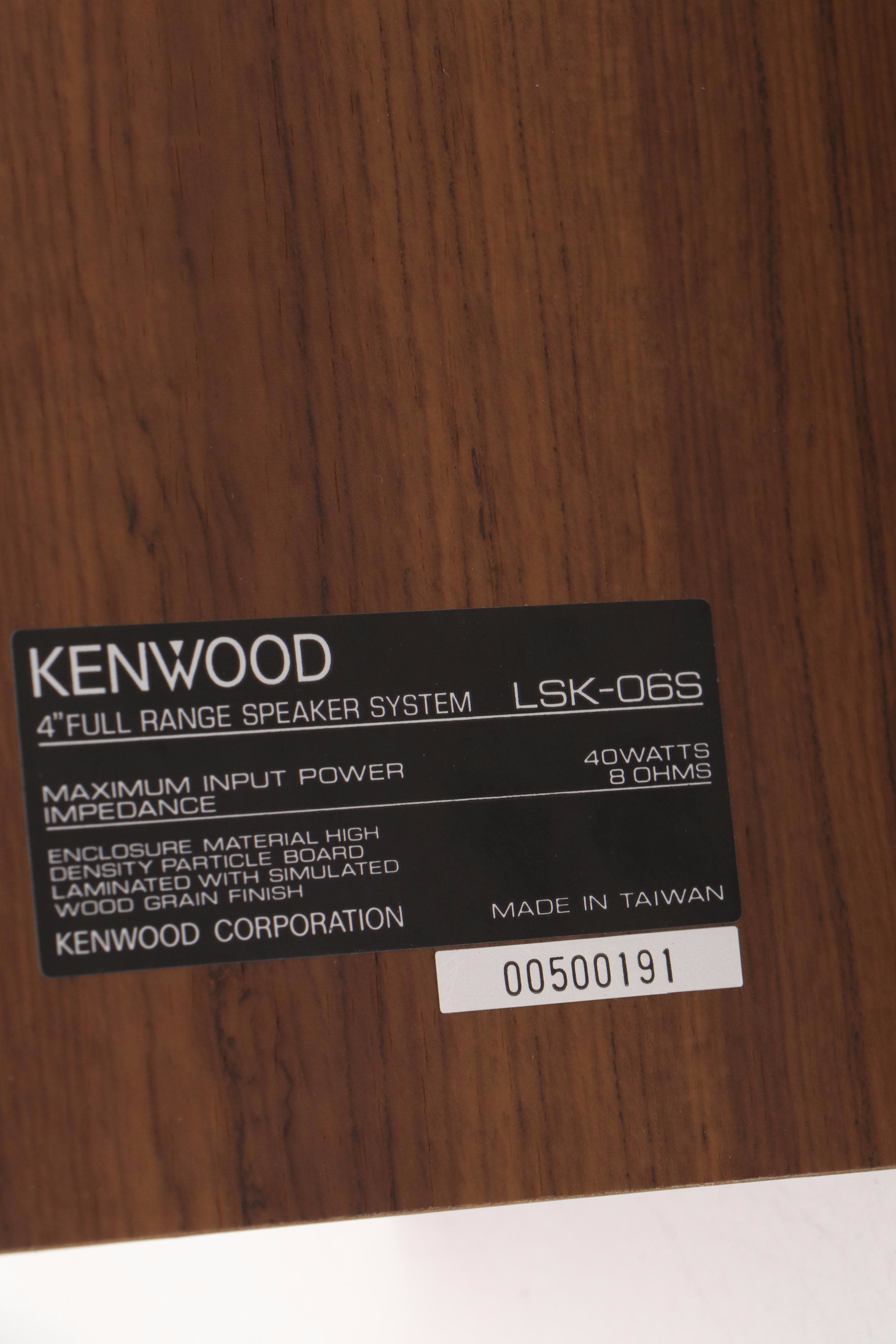 Kenwood KR-7400 Solid State AM/FM Stereo Receiver with Speakers, 1975