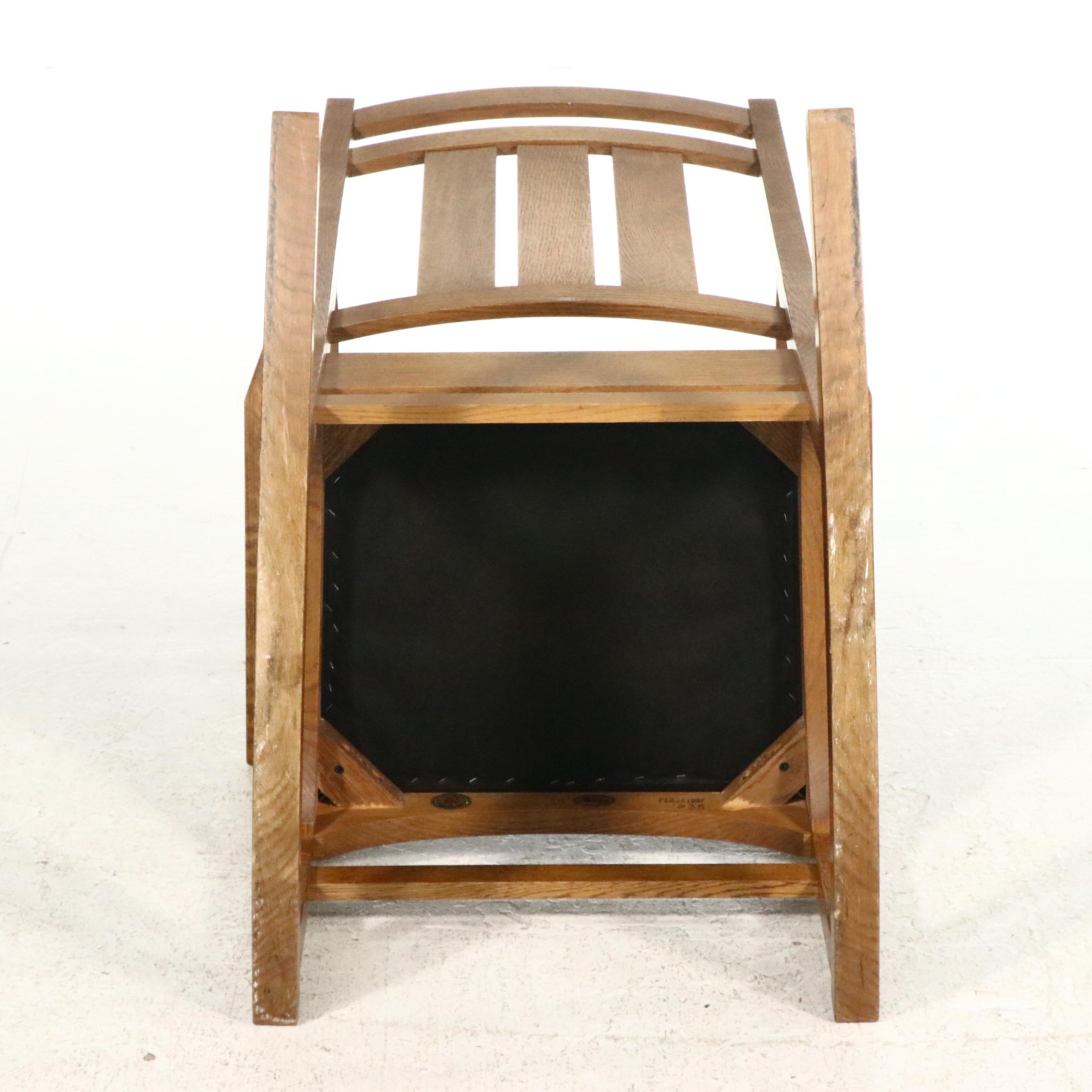 Stickley Mission Style Oak Rocking Chair, 1997