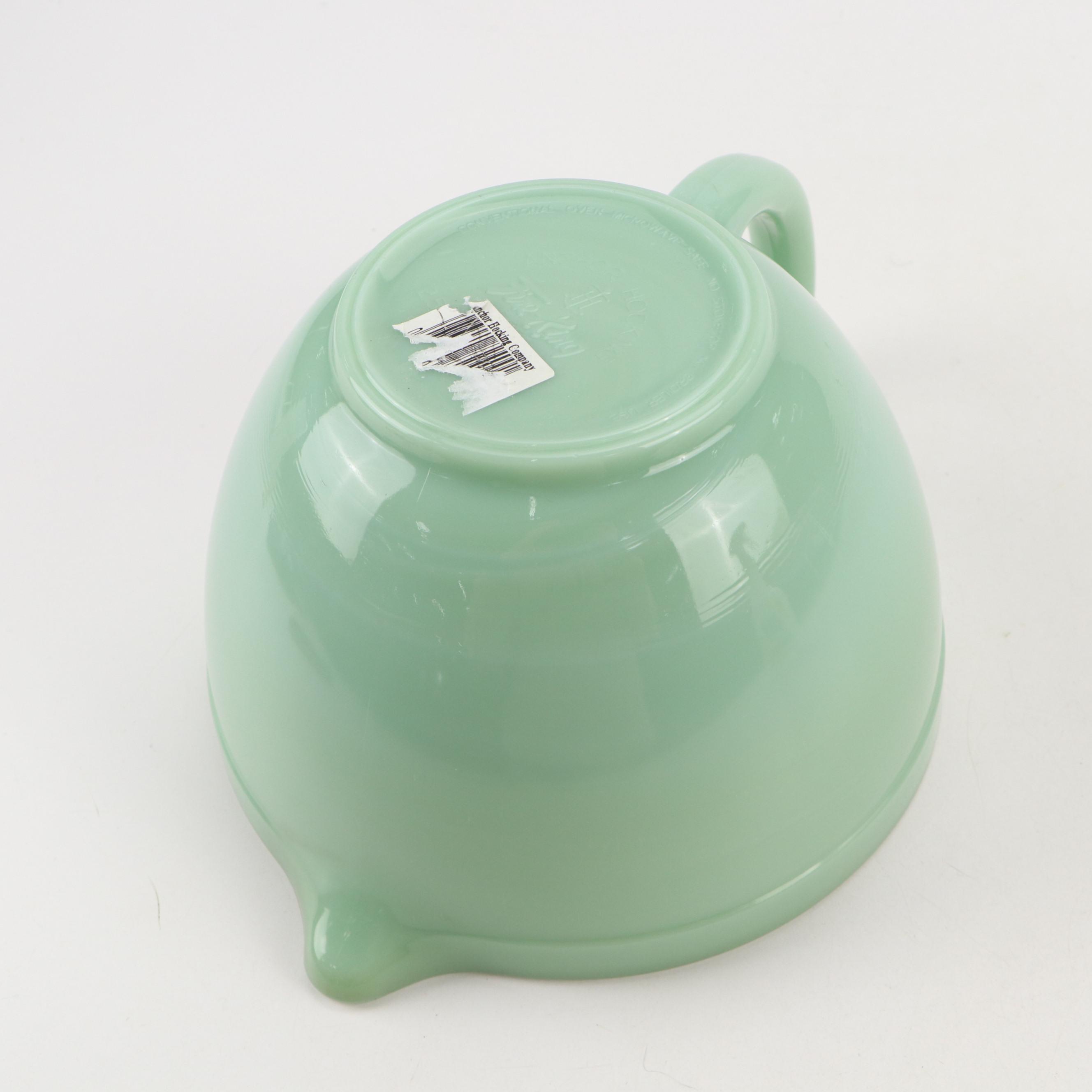 Anchor Hocking Fire-King "Jade-ite" Heat-Resistant Glass Bakeware