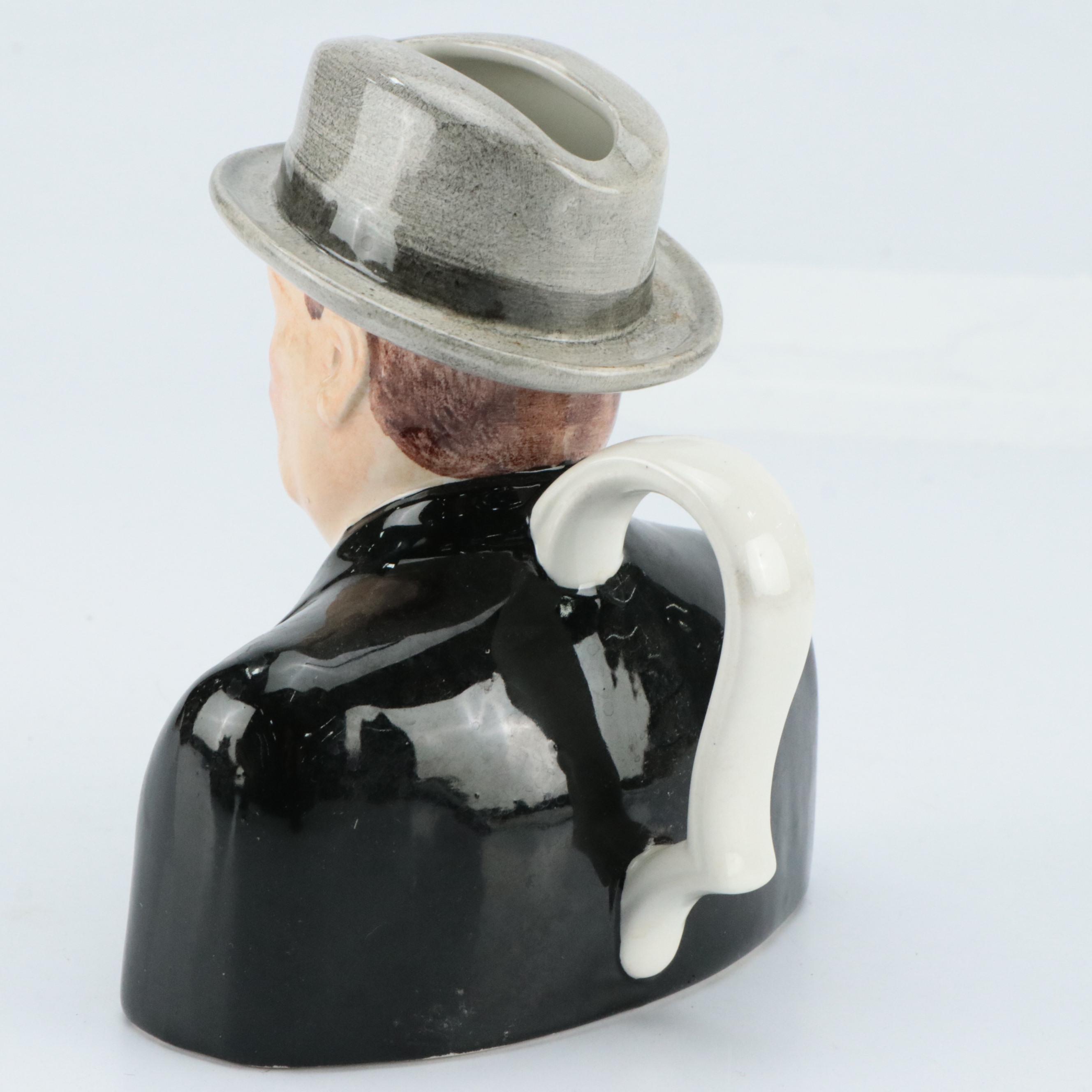 Shorter & Sons, Wood & Sons, and Ray Noble Winston Churchill Toby Jugs