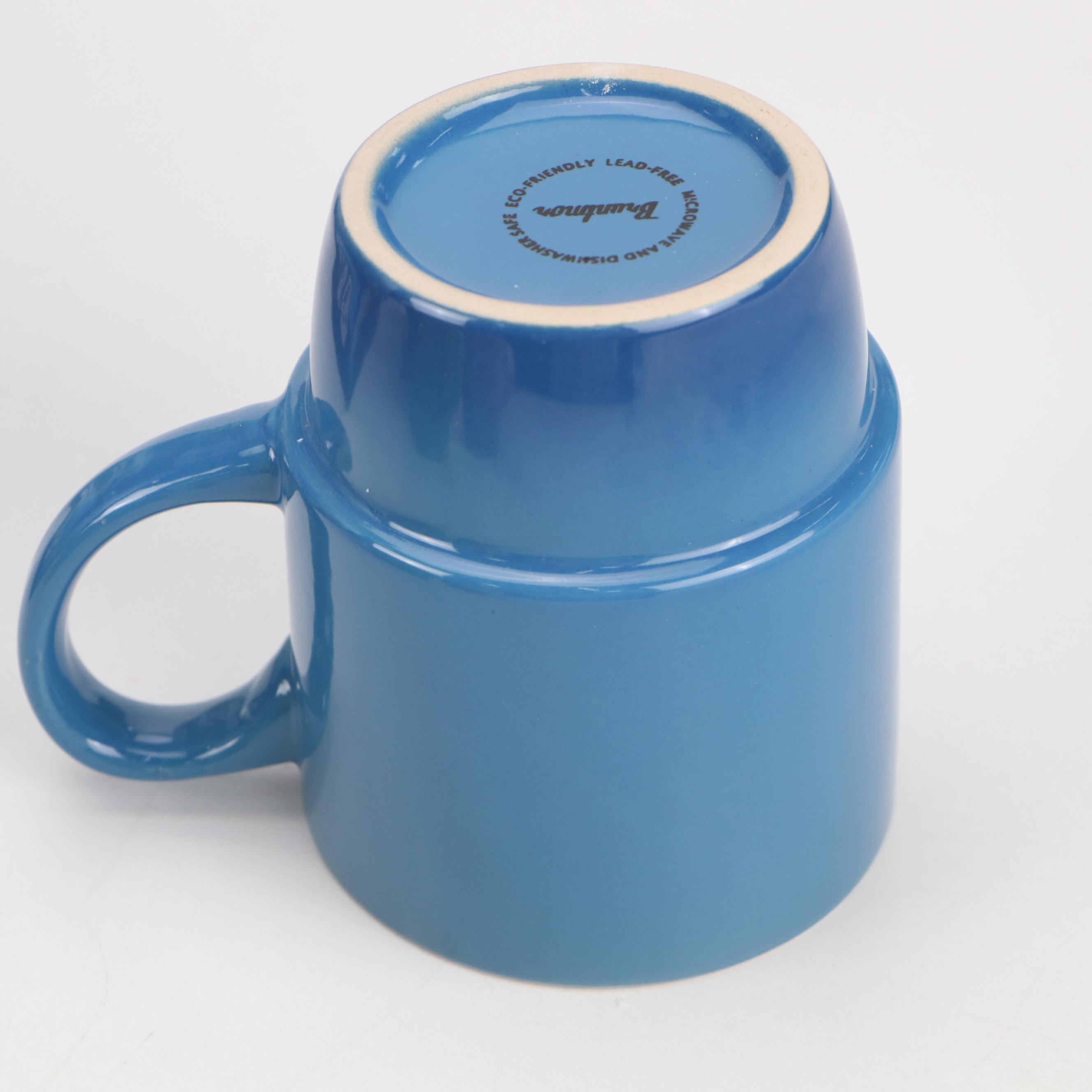 Bruntmor Stoneware Stacking Mugs