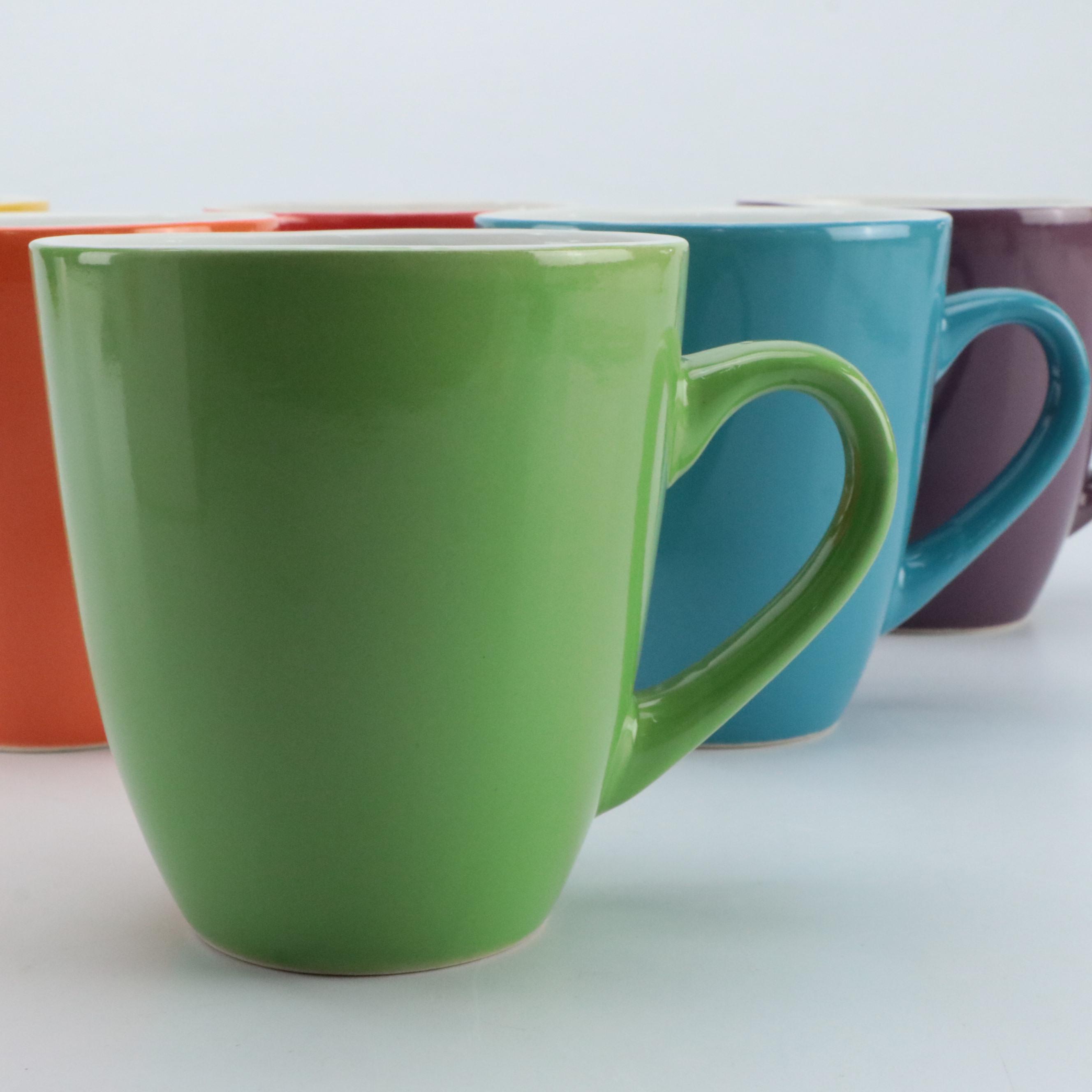 Bruntmor Ceramic Multicolored Coffee Mugs