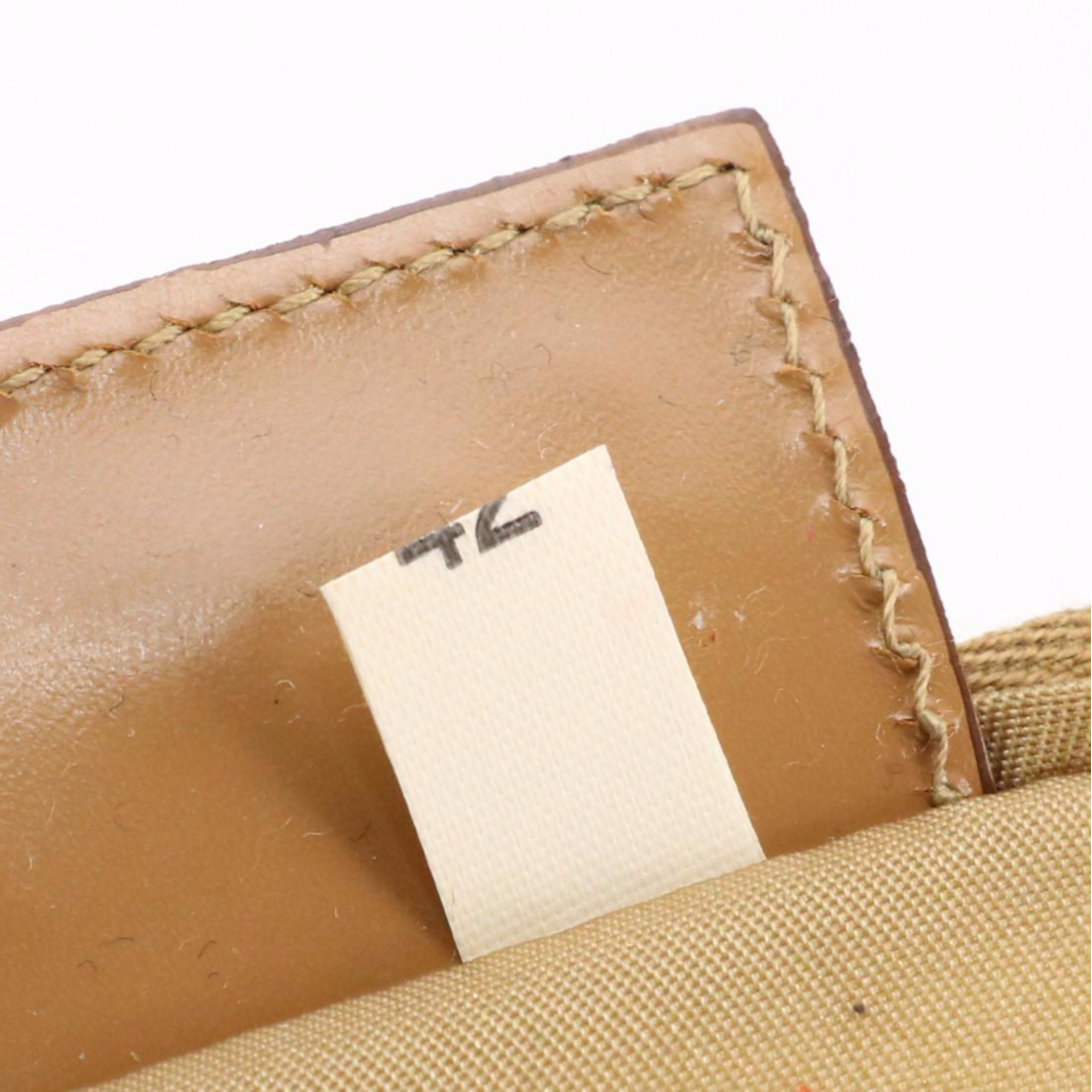 Prada Zip Pouch in Neutral Nylon