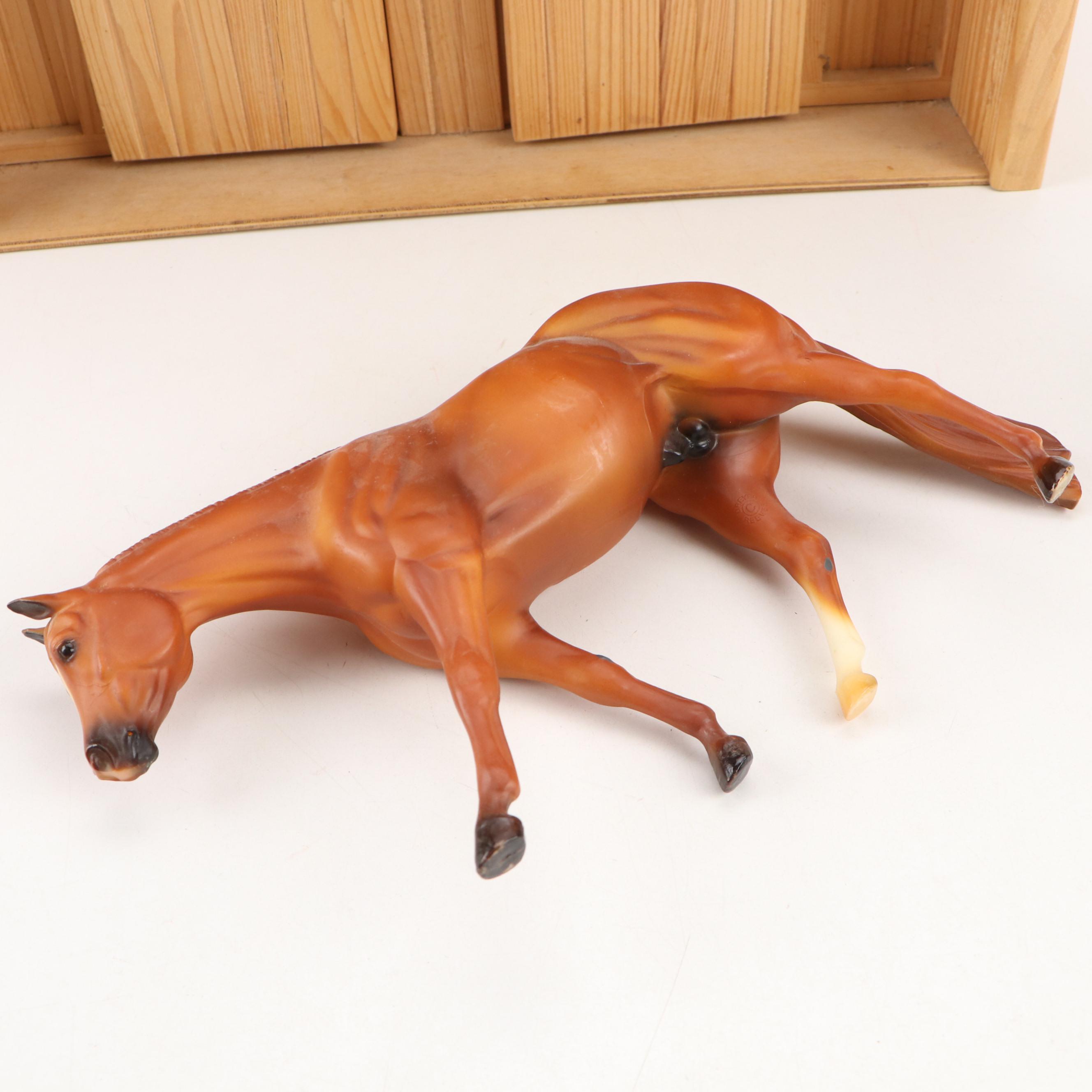 Breyer Deluxe Stable Wooden Playset with Horses