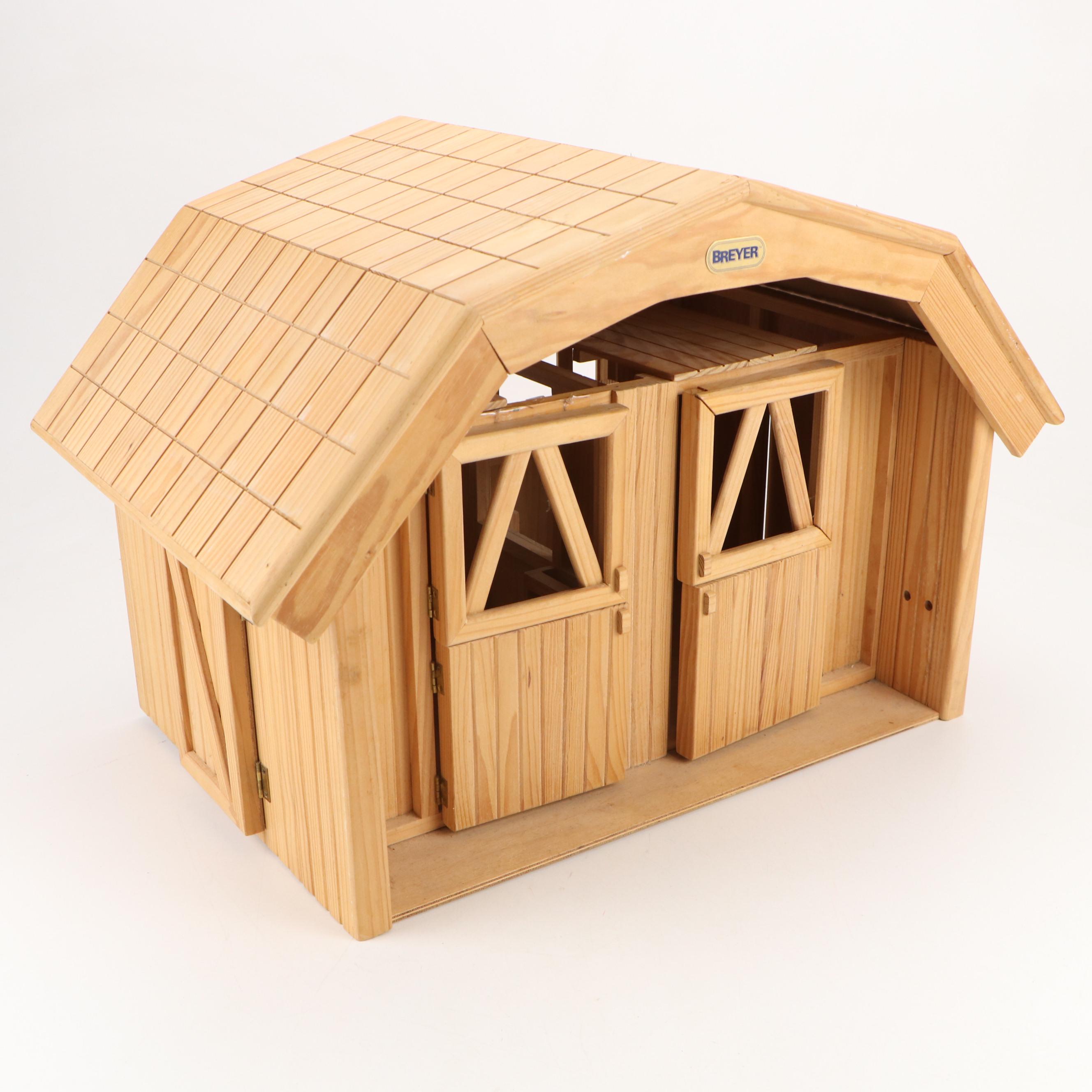 Breyer Deluxe Stable Wooden Playset with Horses