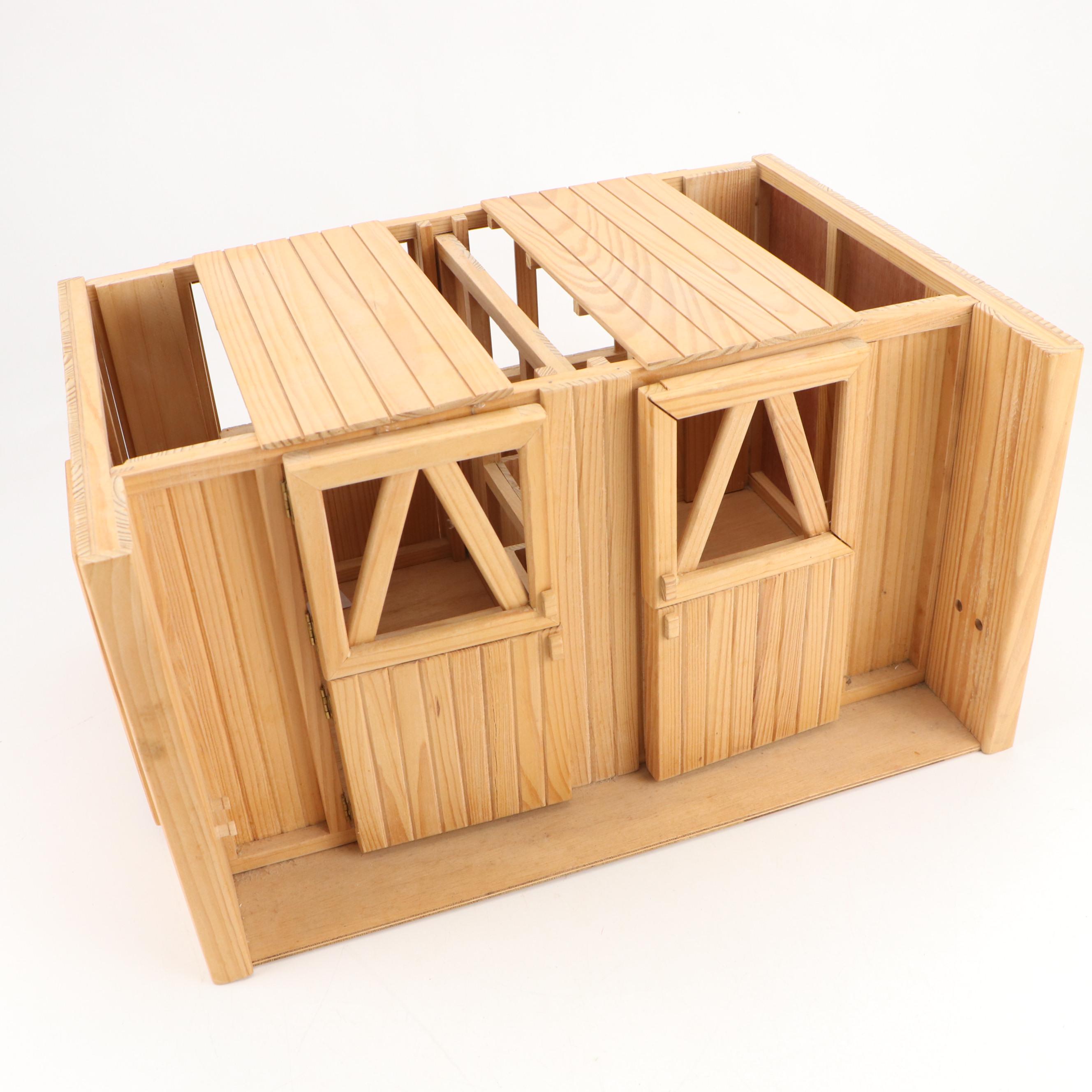 Breyer Deluxe Stable Wooden Playset with Horses