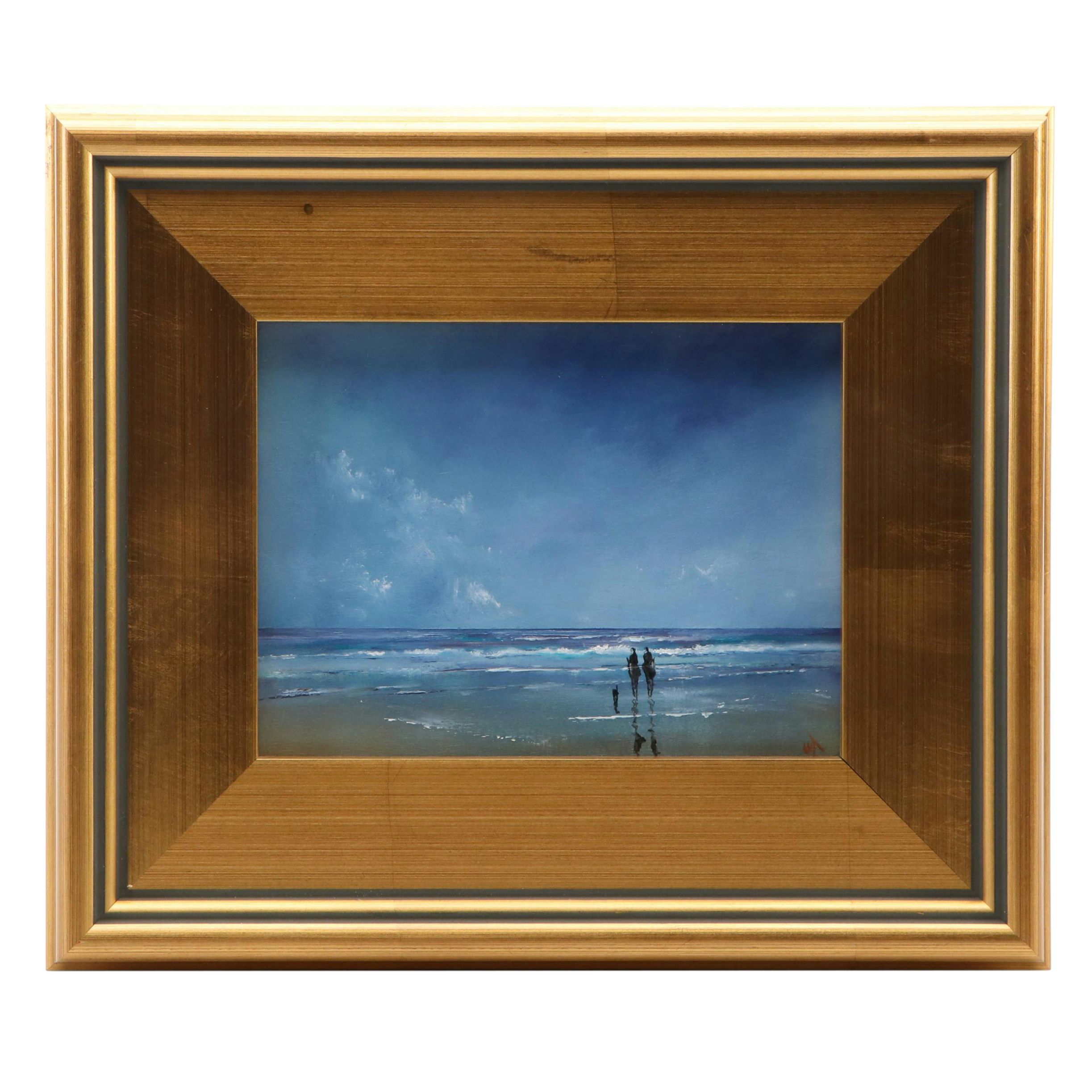 William Jamison Seascape Oil Painting, 2025