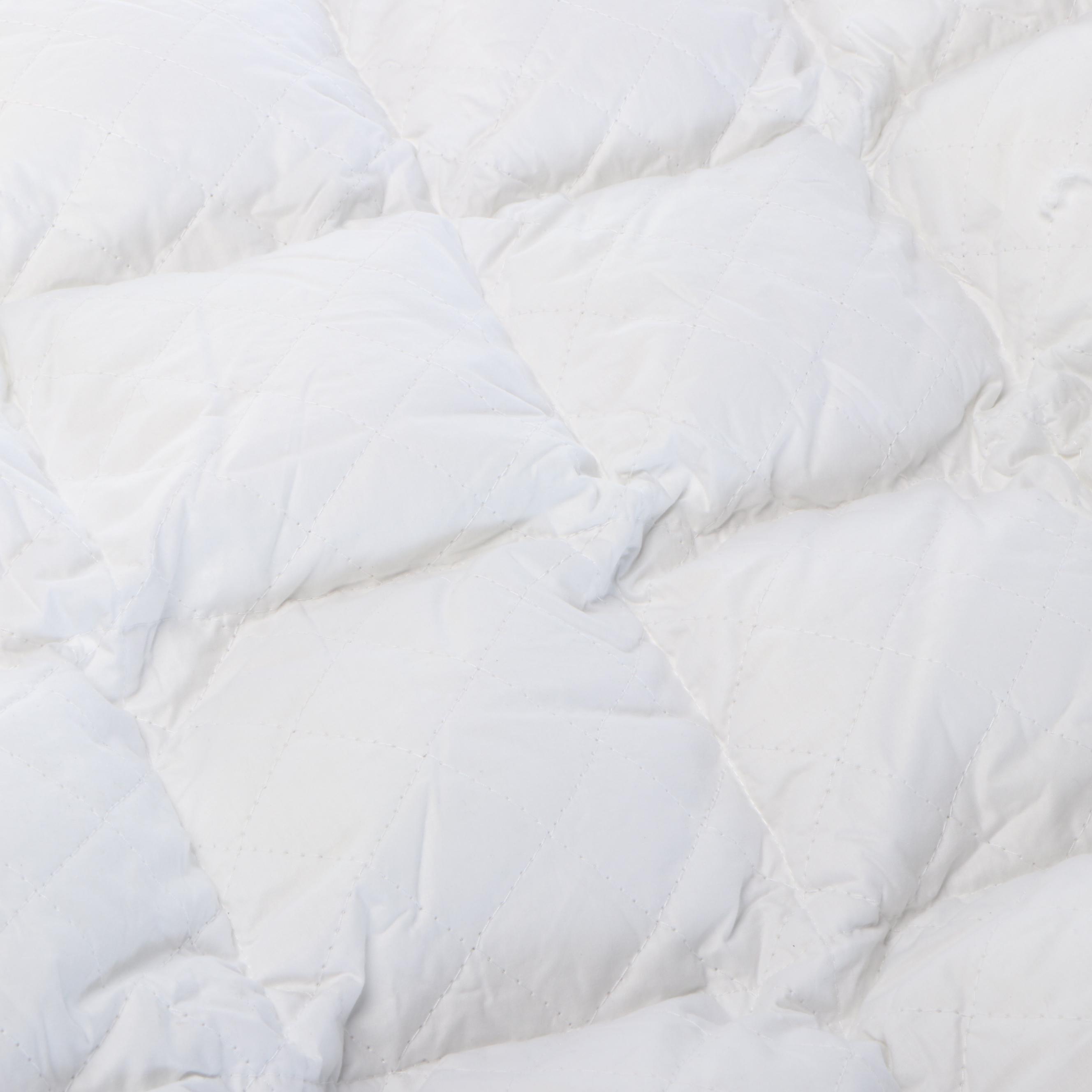 Pair of JLJ Full Size Quilted Featherbed Mattress Covers