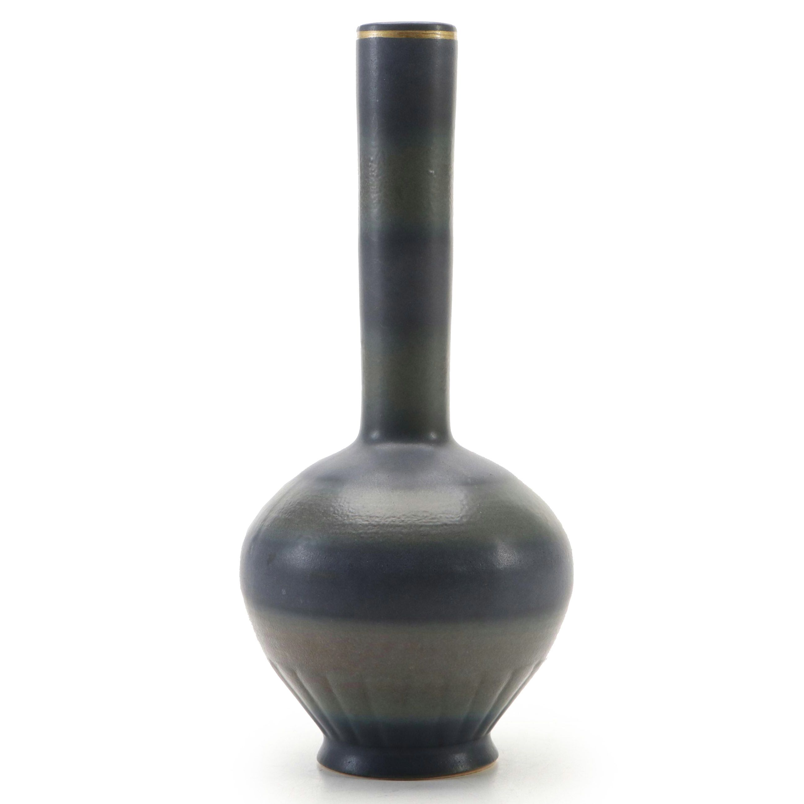 Chinese Teadust Glazed Bottle Vase, 20th Century