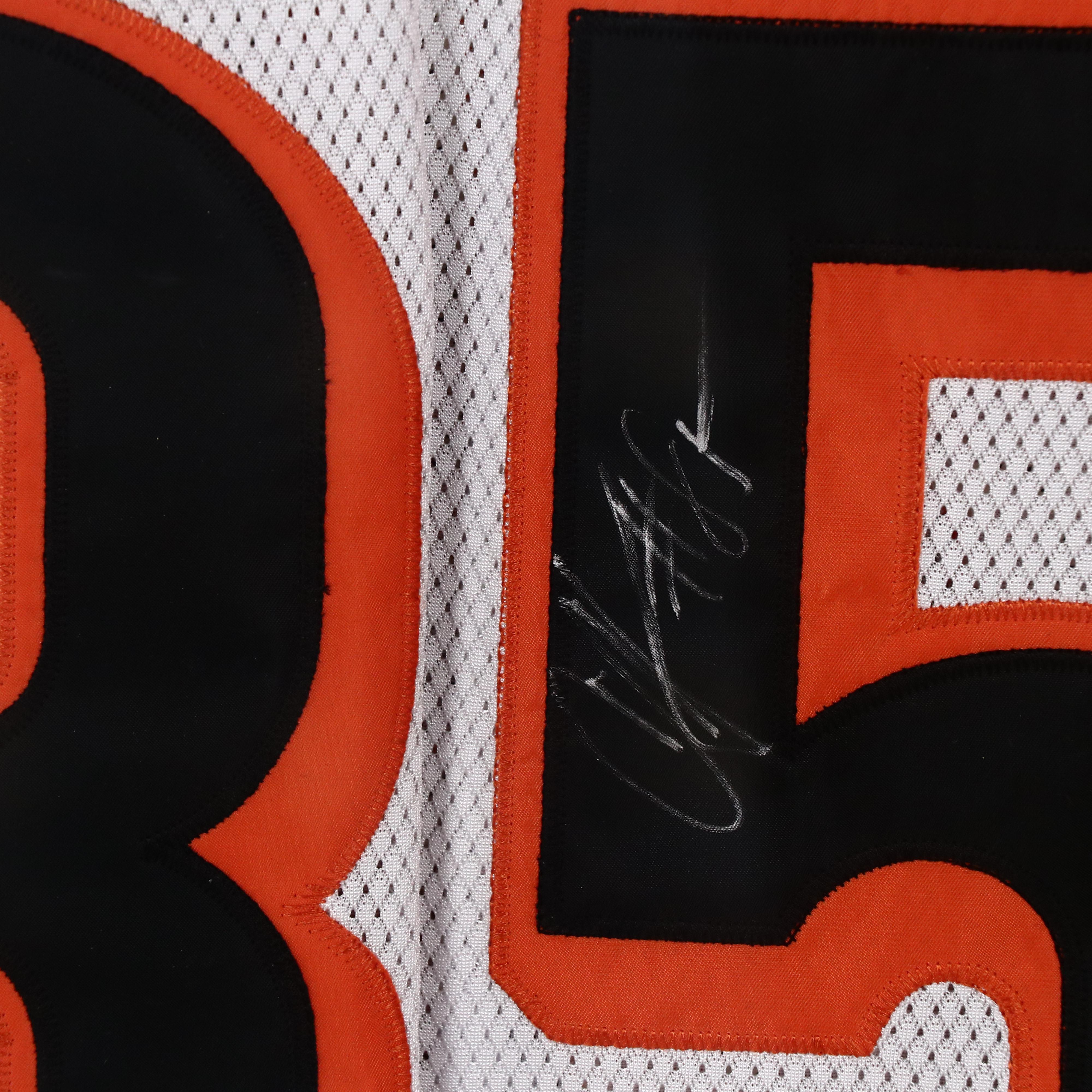 Chad Johnson Signed Cincinnati Bengals Reebok Jersey with Display