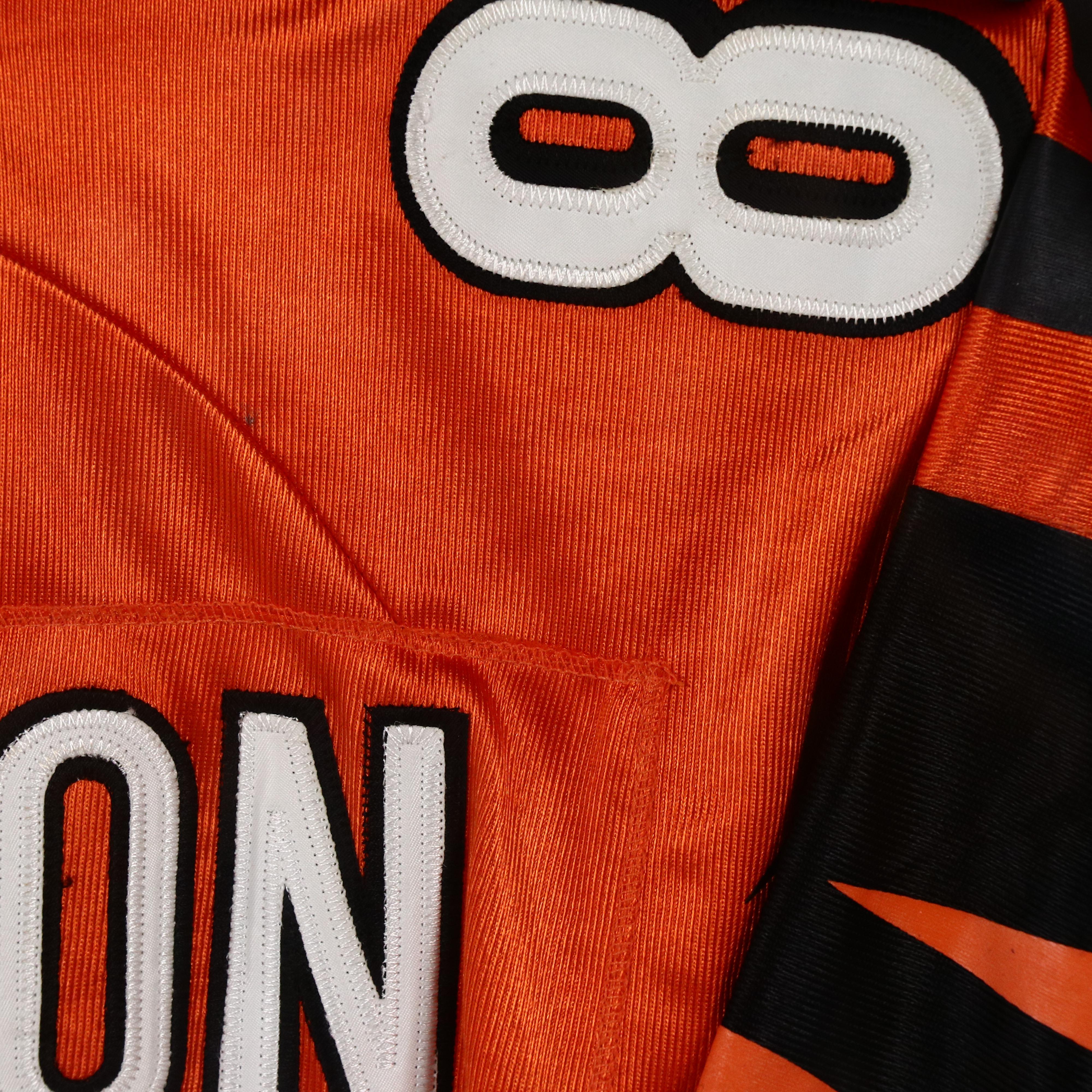 Chad Johnson Signed Cincinnati Bengals Reebok Jersey with Display