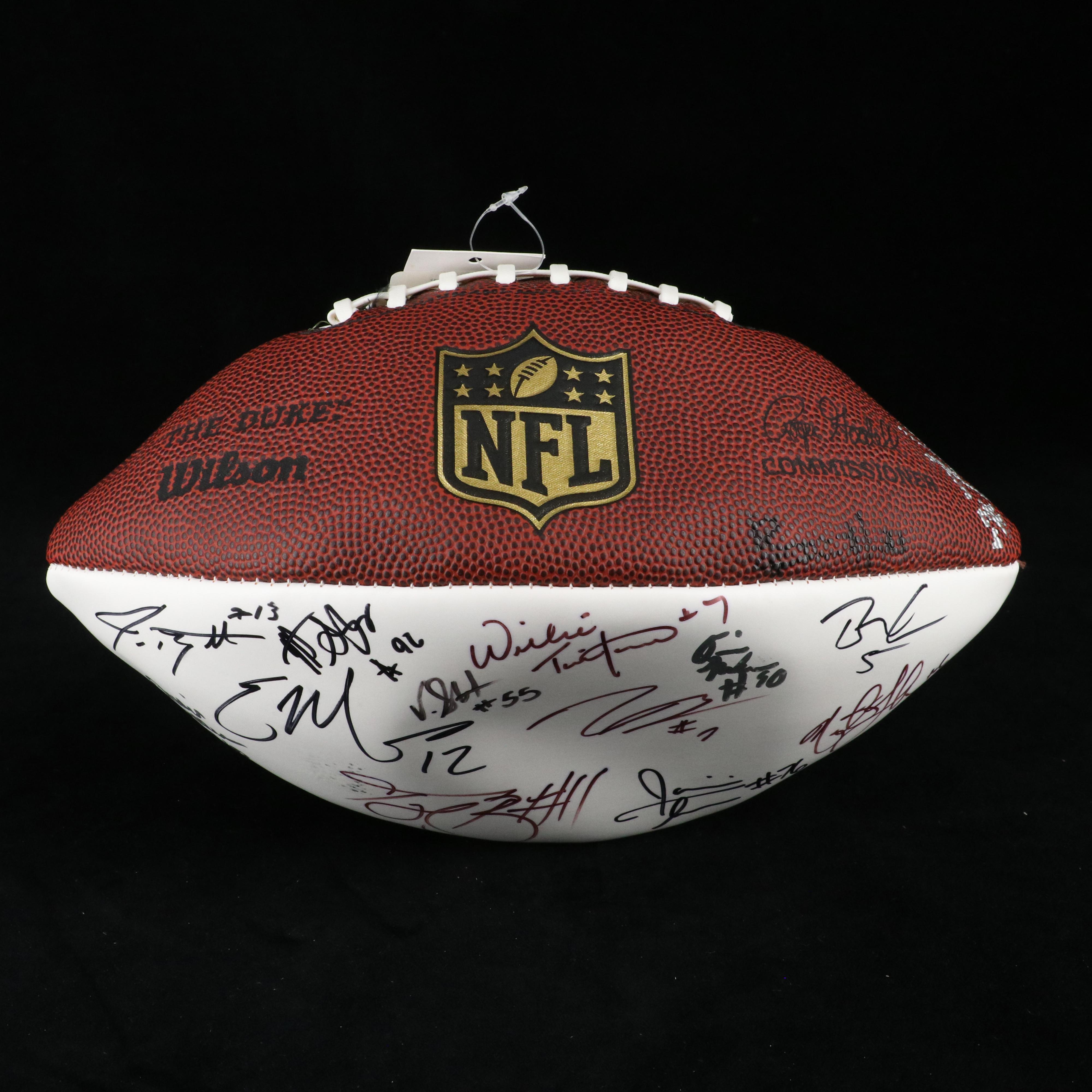 2009 NFL Draft Class Signed Wilson Football Featuring Graham Harrell with More