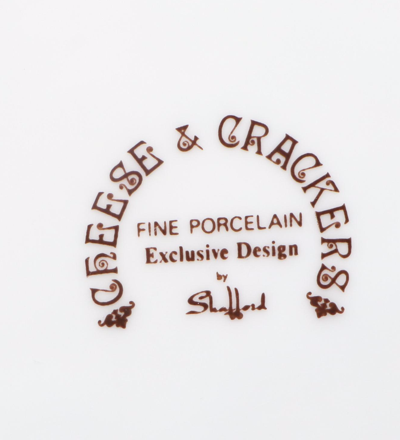 Shafford and Other Ceramic Plates with Lazy Susan, Smores Kit and More