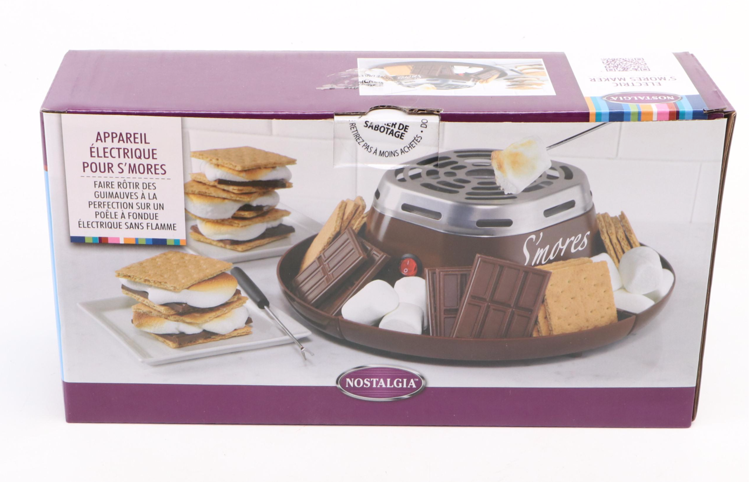 Shafford and Other Ceramic Plates with Lazy Susan, Smores Kit and More