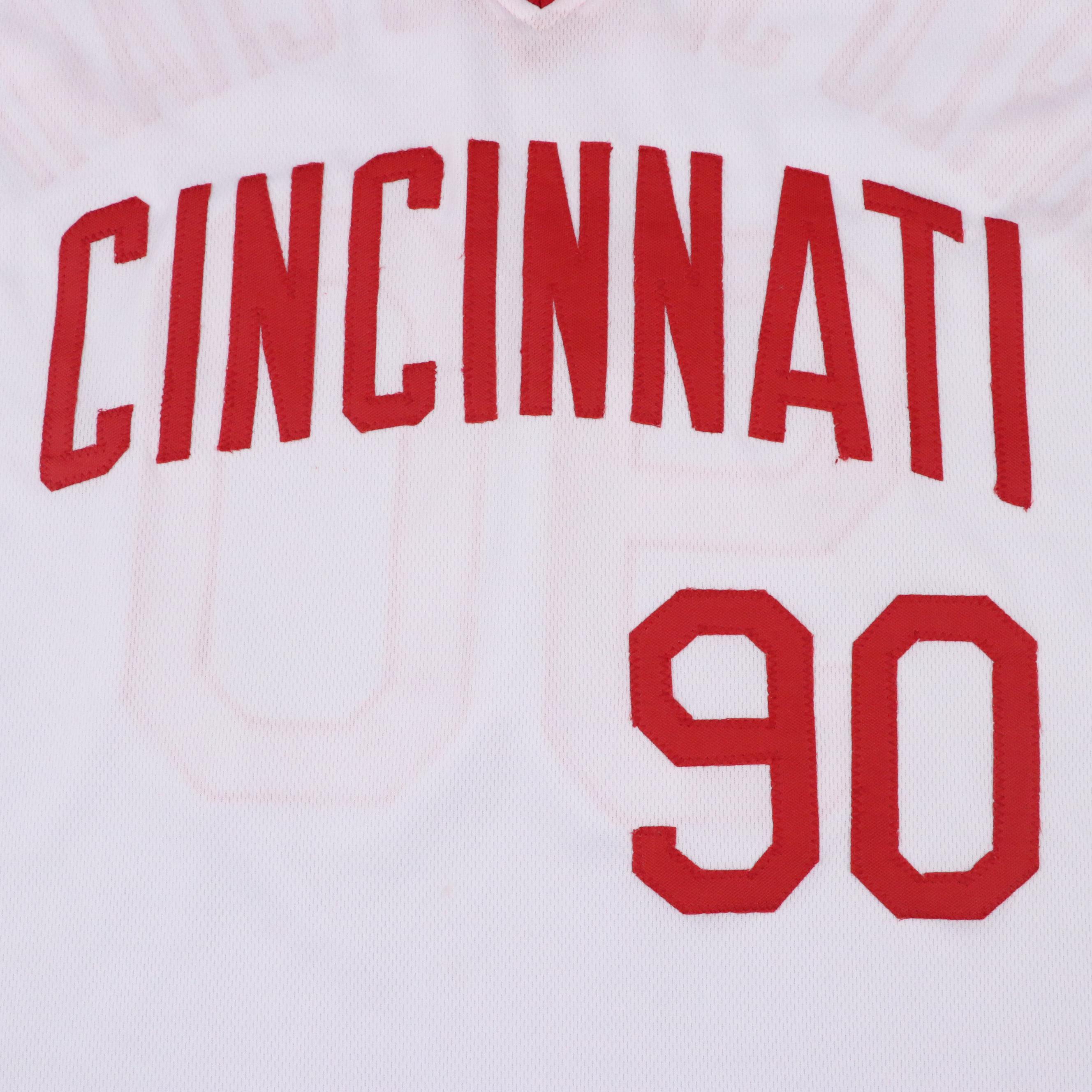 Jose Rijo Signed Cincinnati Reds World Series Baseball Jersey, Beckett