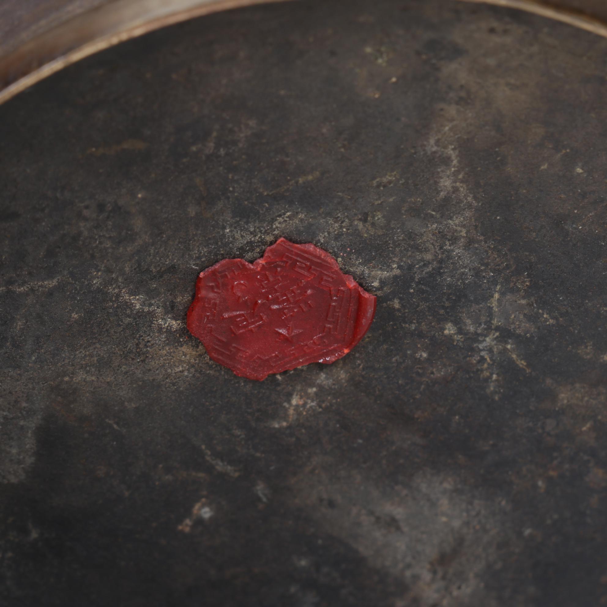 English and Chinese Brass Teapots  and Silent Butler, Early 20th Century