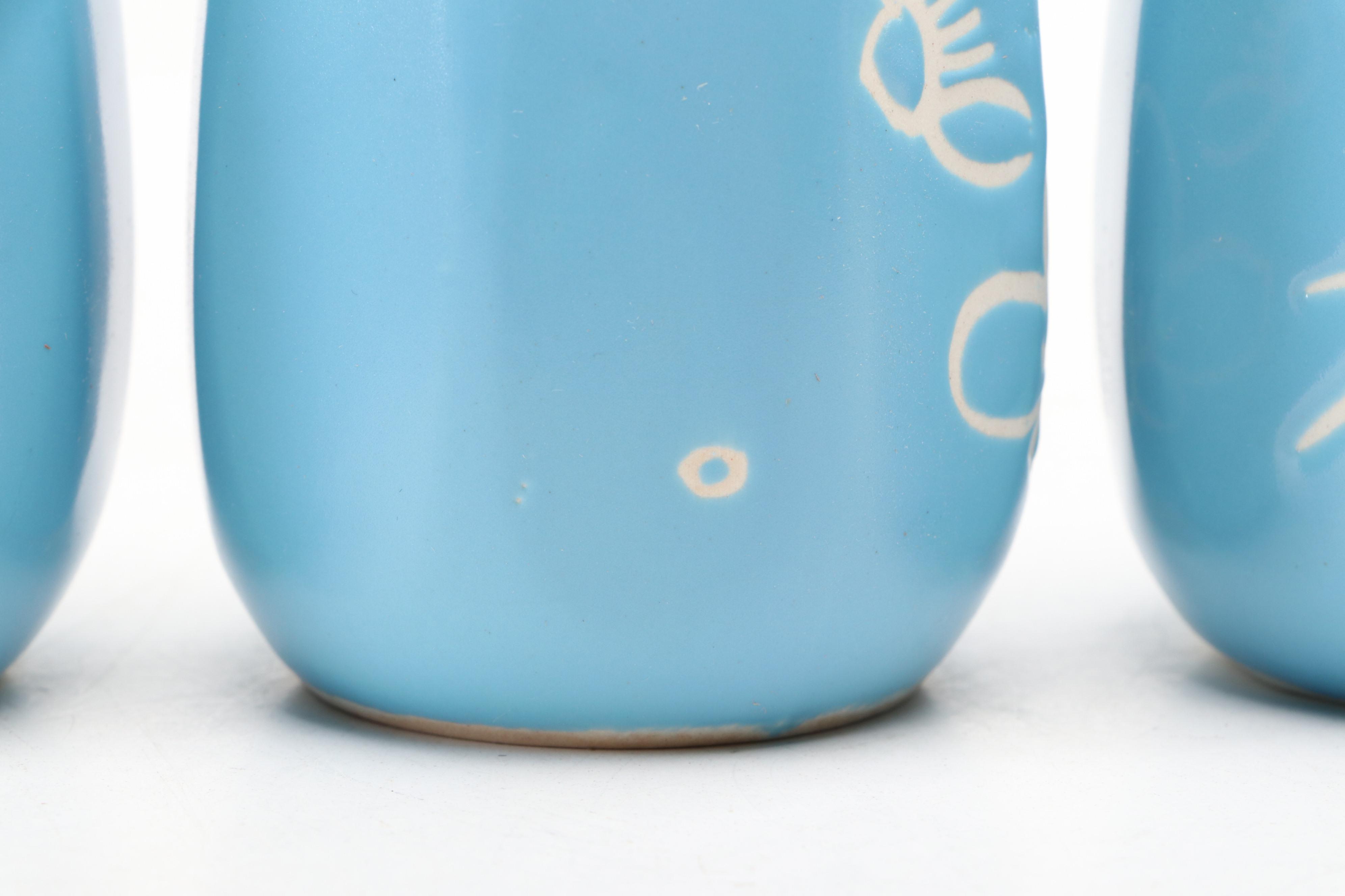 Japanese Arita Porcelain Teacups with Presentation Box