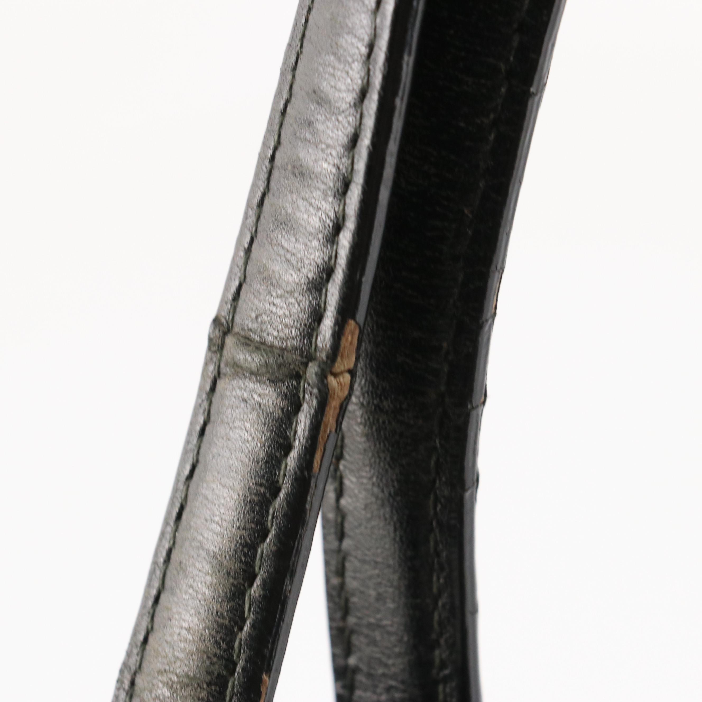 Christian Dior Panarea Tote in Black Cannage Quilted Canvas and Leather