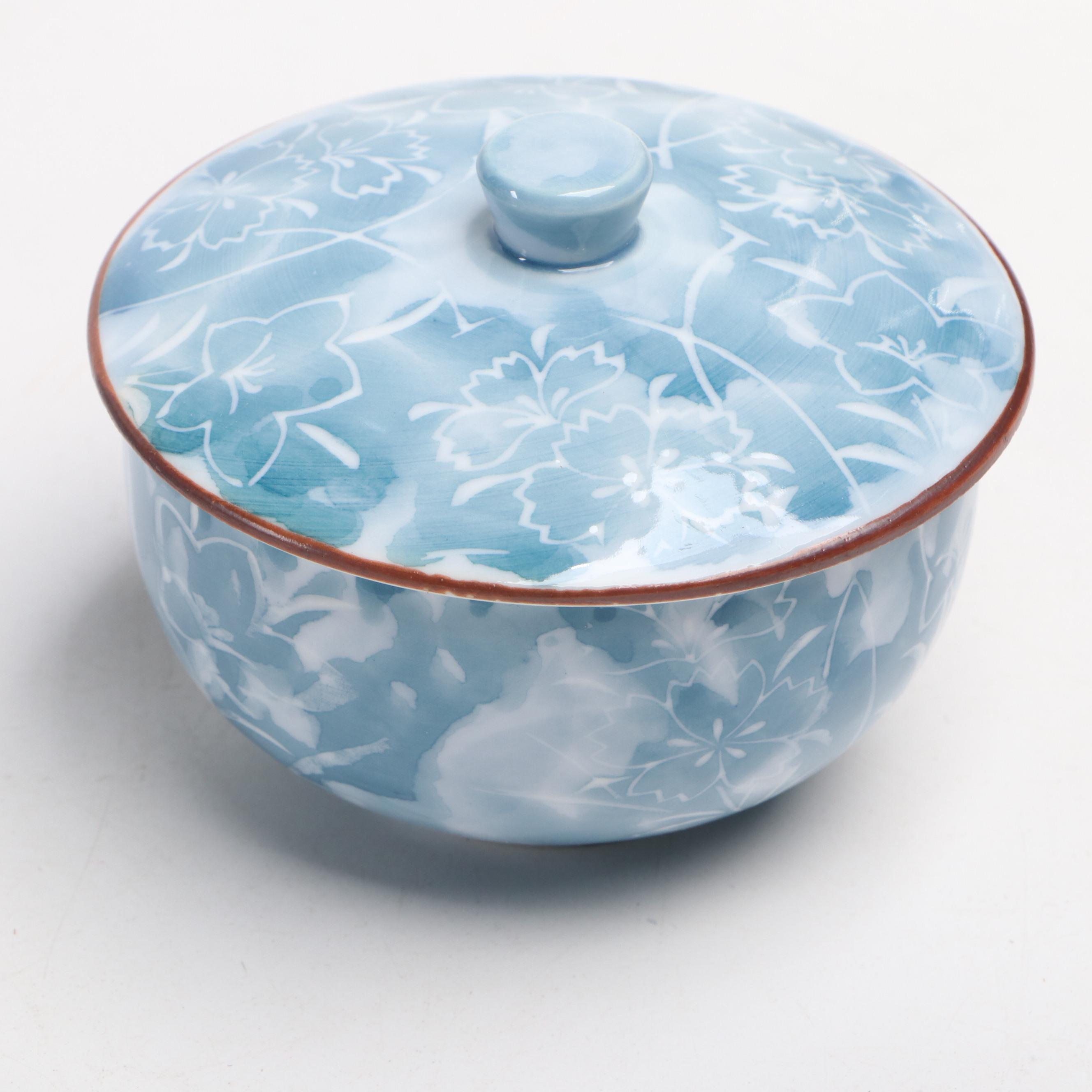 Japanese Arita Porcelain Tea Set