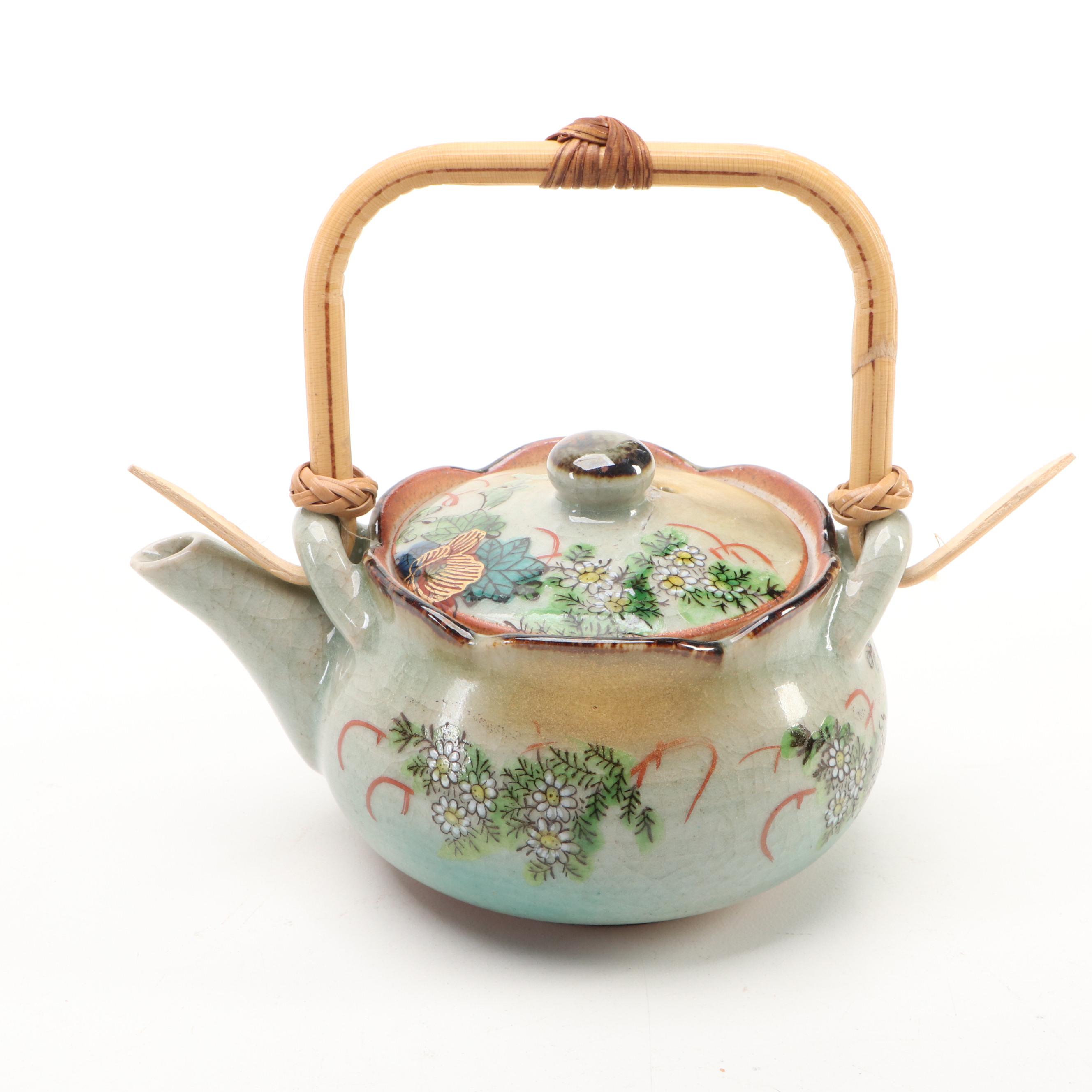Japanese Kutani Porcelain Tea Set