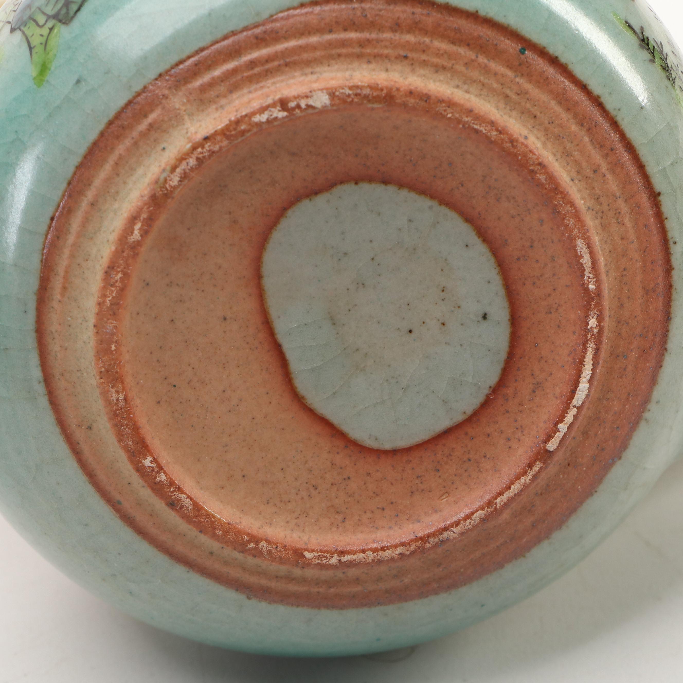 Japanese Kutani Porcelain Tea Set