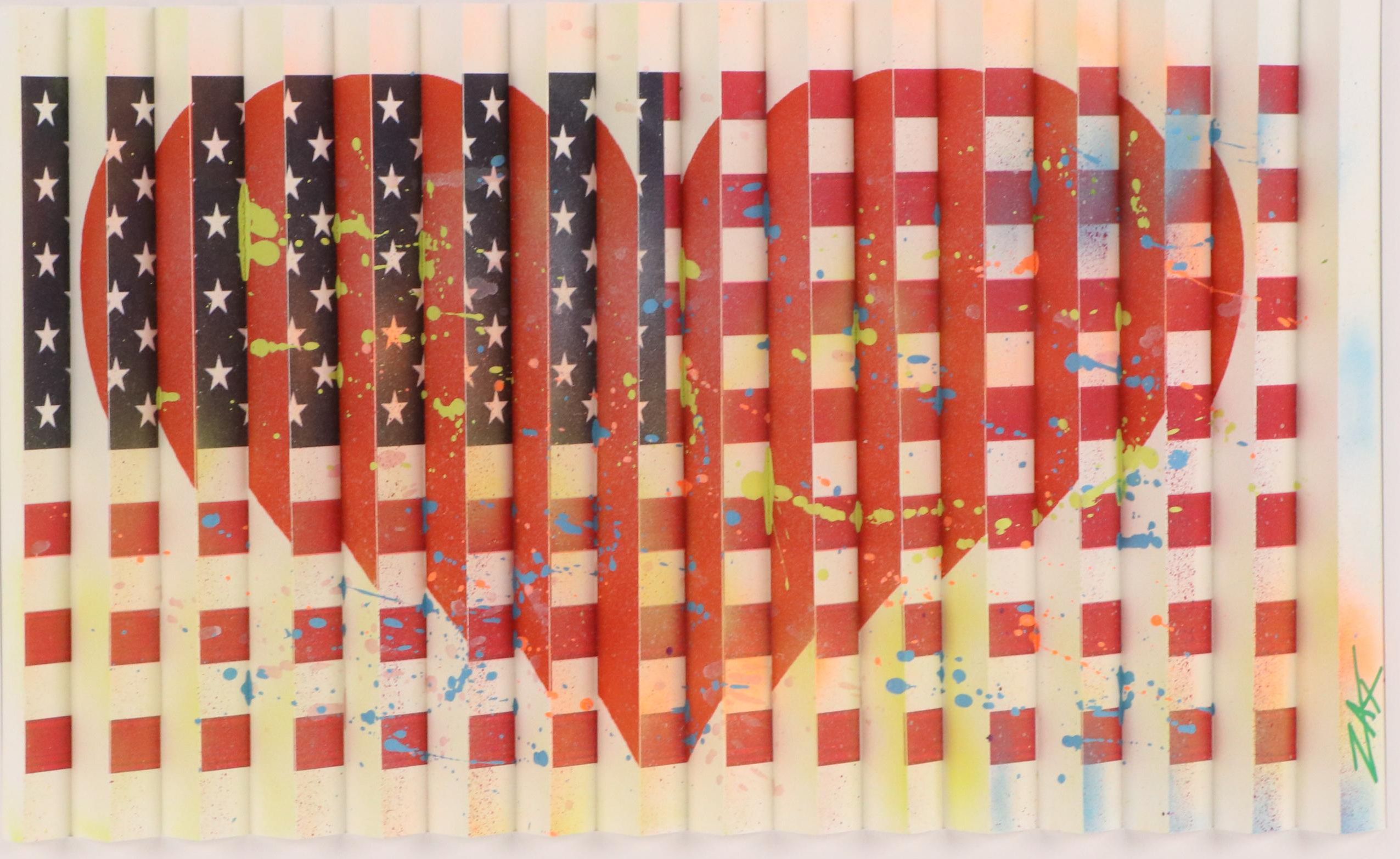 E. M. Zax Pop Art 3D Polymorph Wall Sculpture, 2023