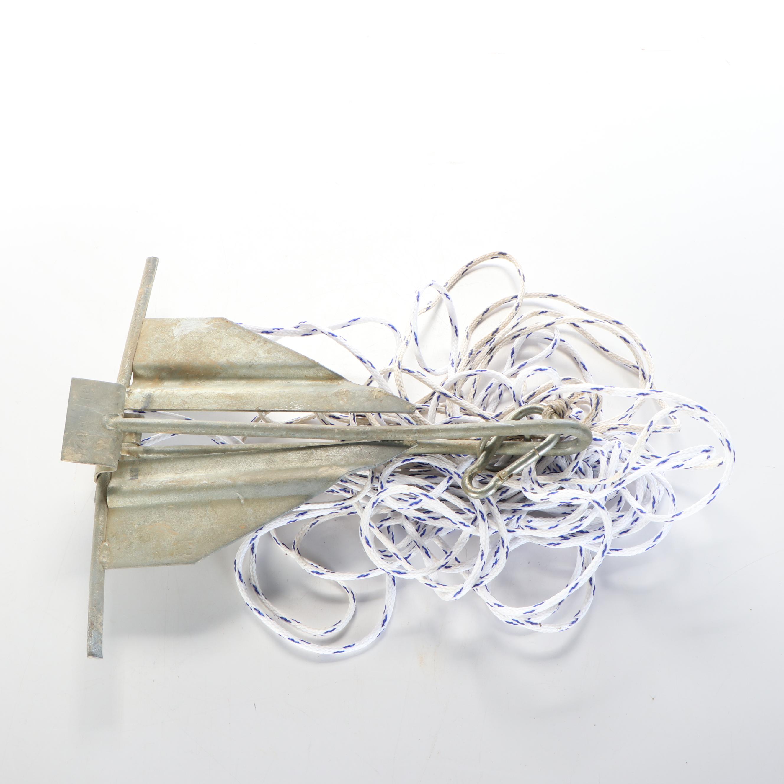 Davisbilt Can Co. Metal Gas Canister with Boat Anchor