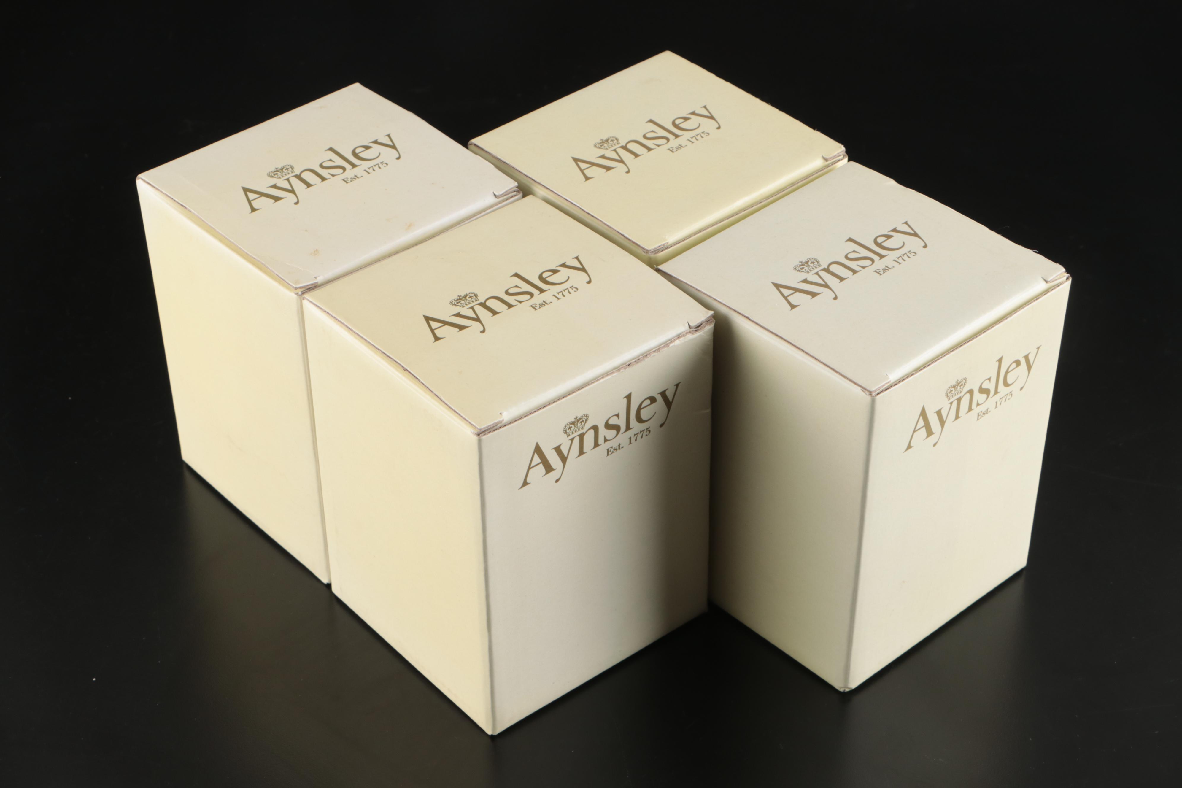 Aynsley "Elizabeth Rose" Bone China Tea Service and Dinnerware