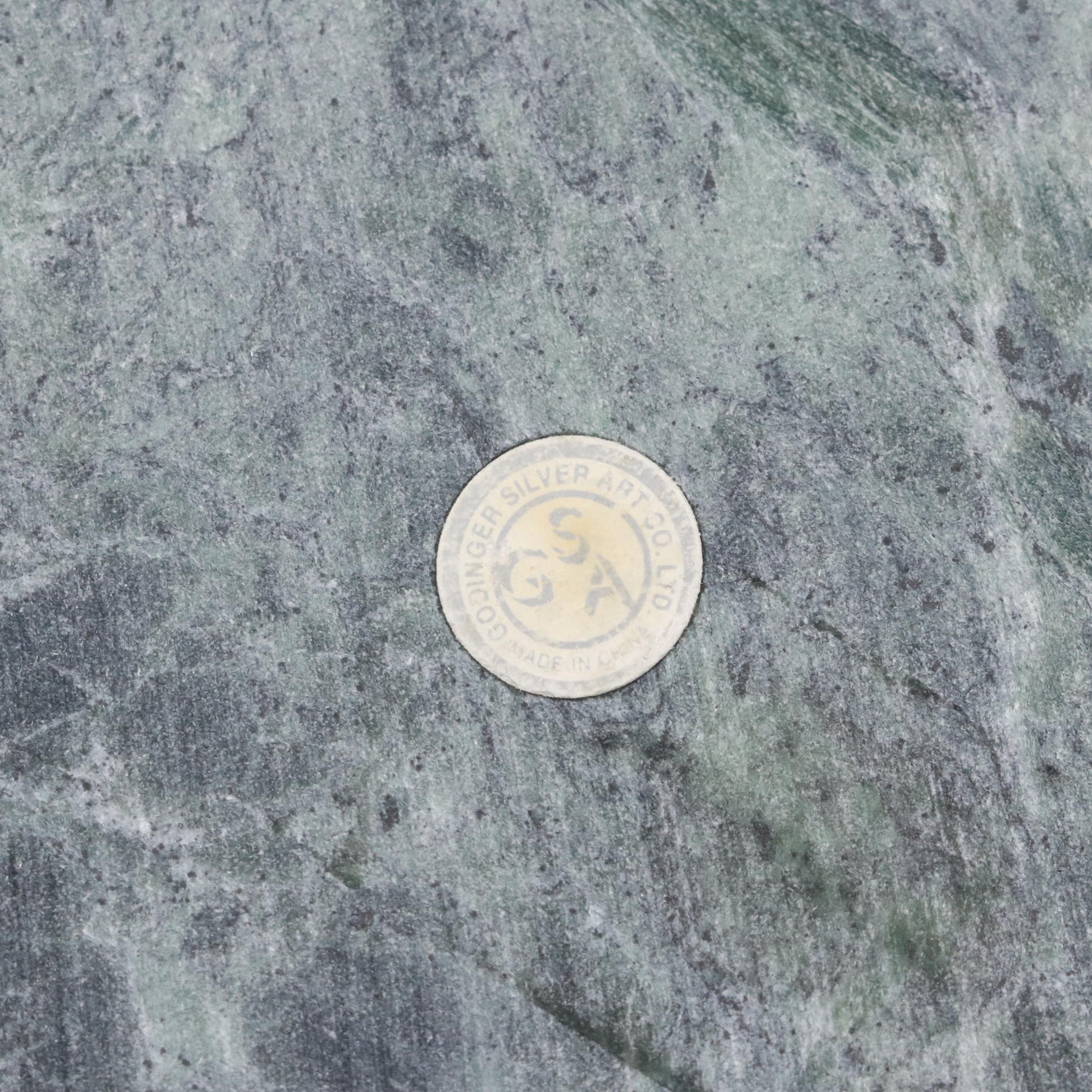 Godinger Marble and Metal Cheese Plate with Other Utensils