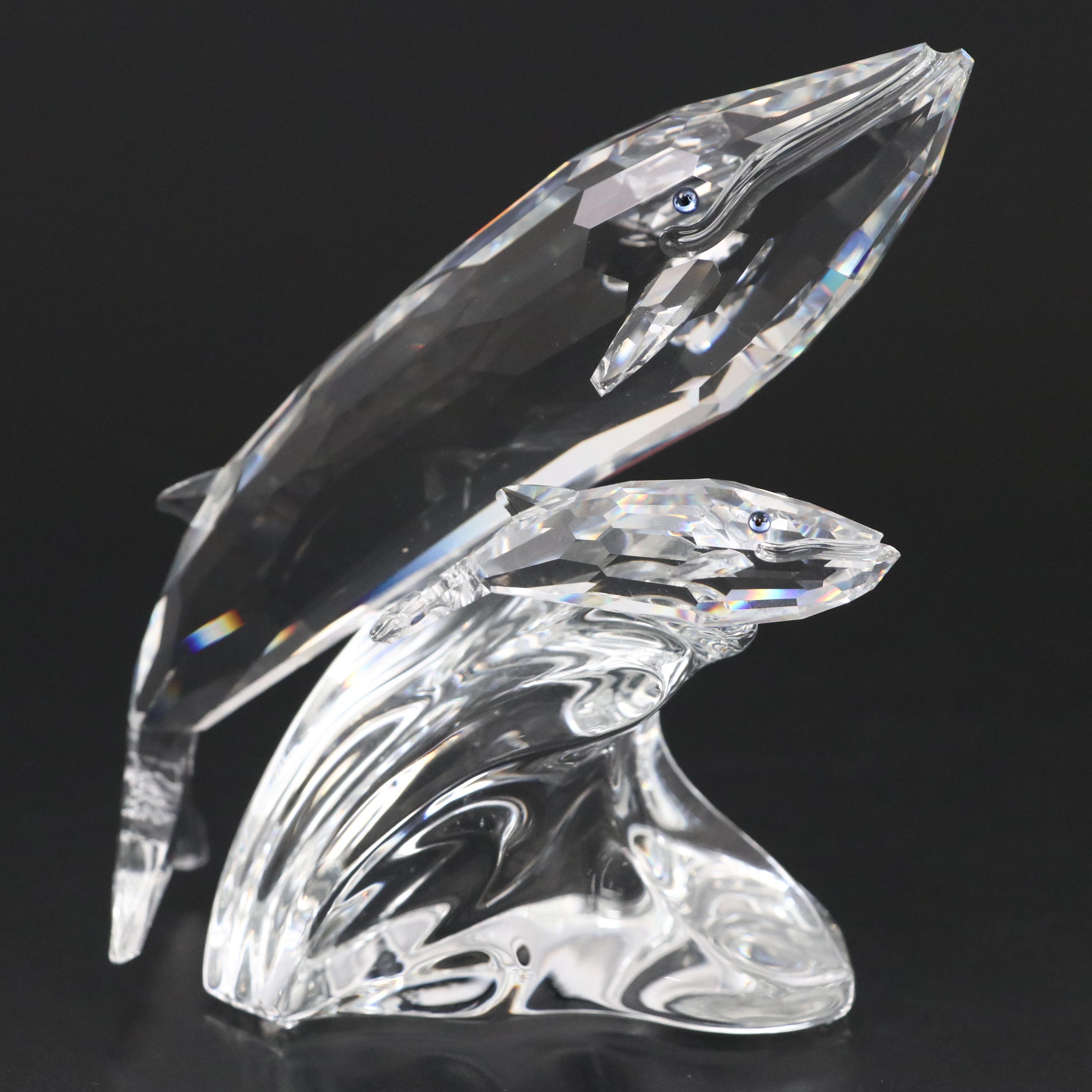 Swarovski Crystal "Save Me - The Seals" and "Care for Me - The Whales"