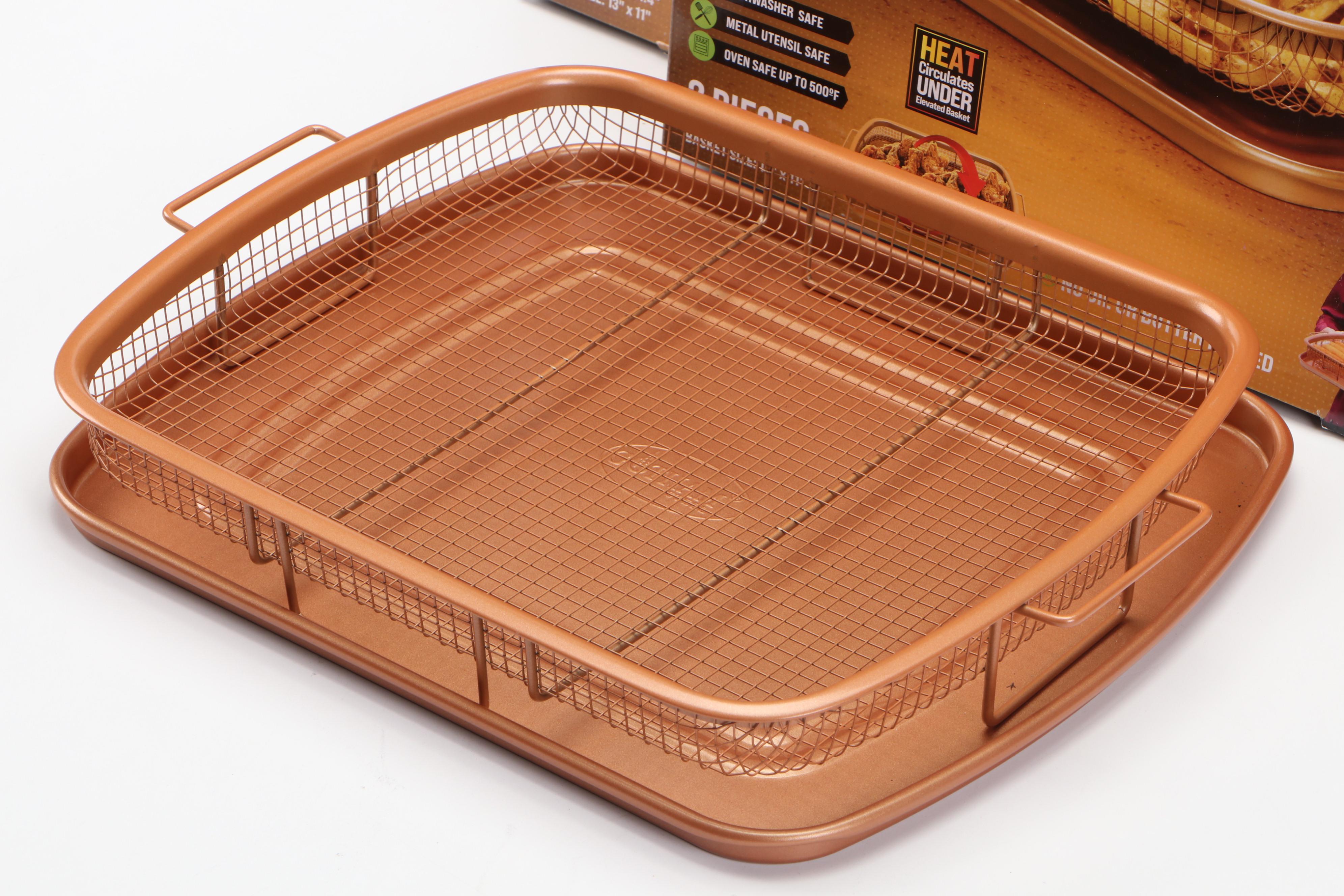 Gotham Steel Ceramic Nonstick Crisper Trays