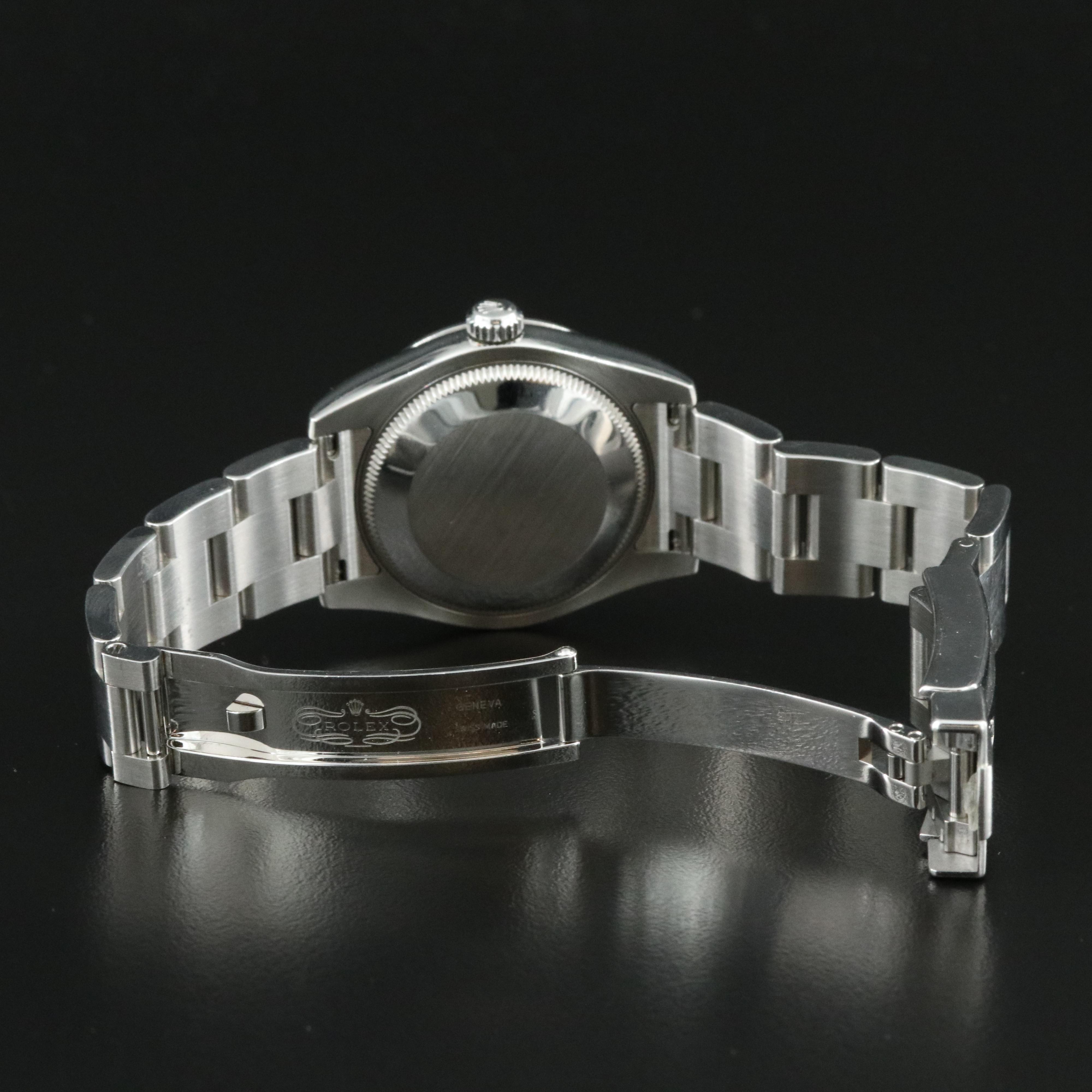 Rolex Oyster Perpetual 31 177200 Blue Dial Steel Automatic Watch