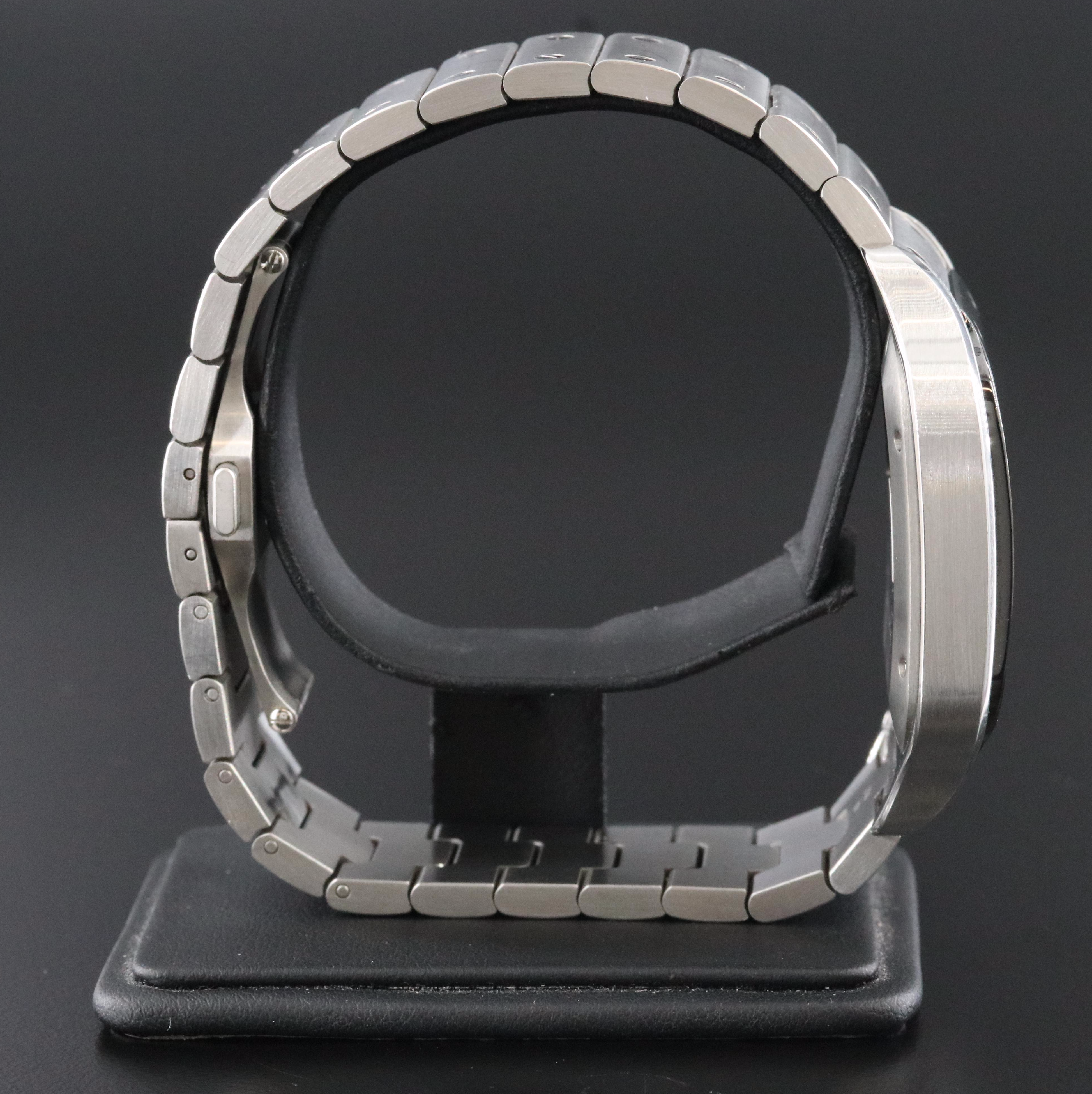 Cartier Santos de Cartier Grey Dial 38mm Steel Automatic Watch WSSA0037