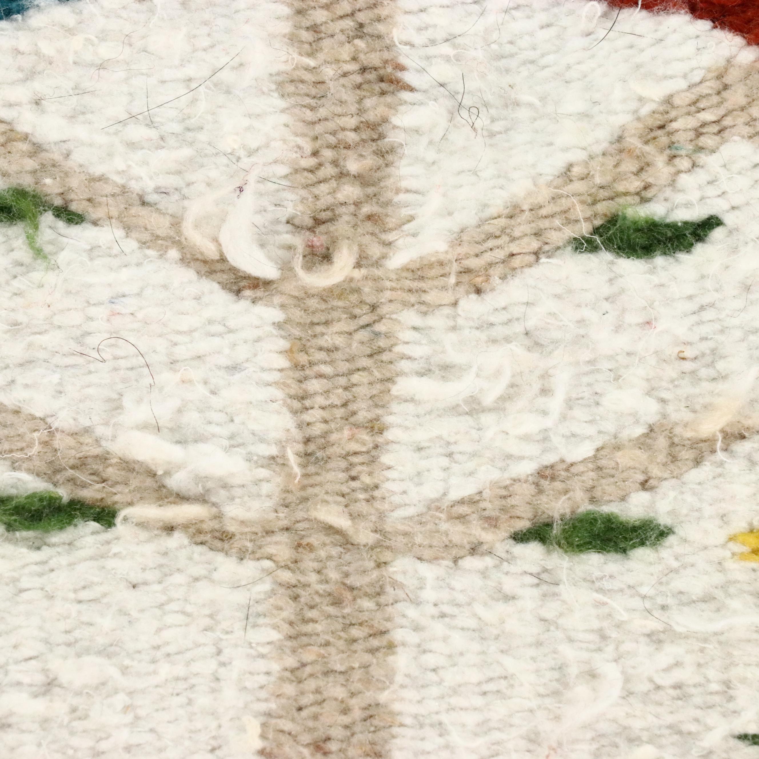 2'3 x 3'4 Handwoven Mexican Tree of Life Accent Rug