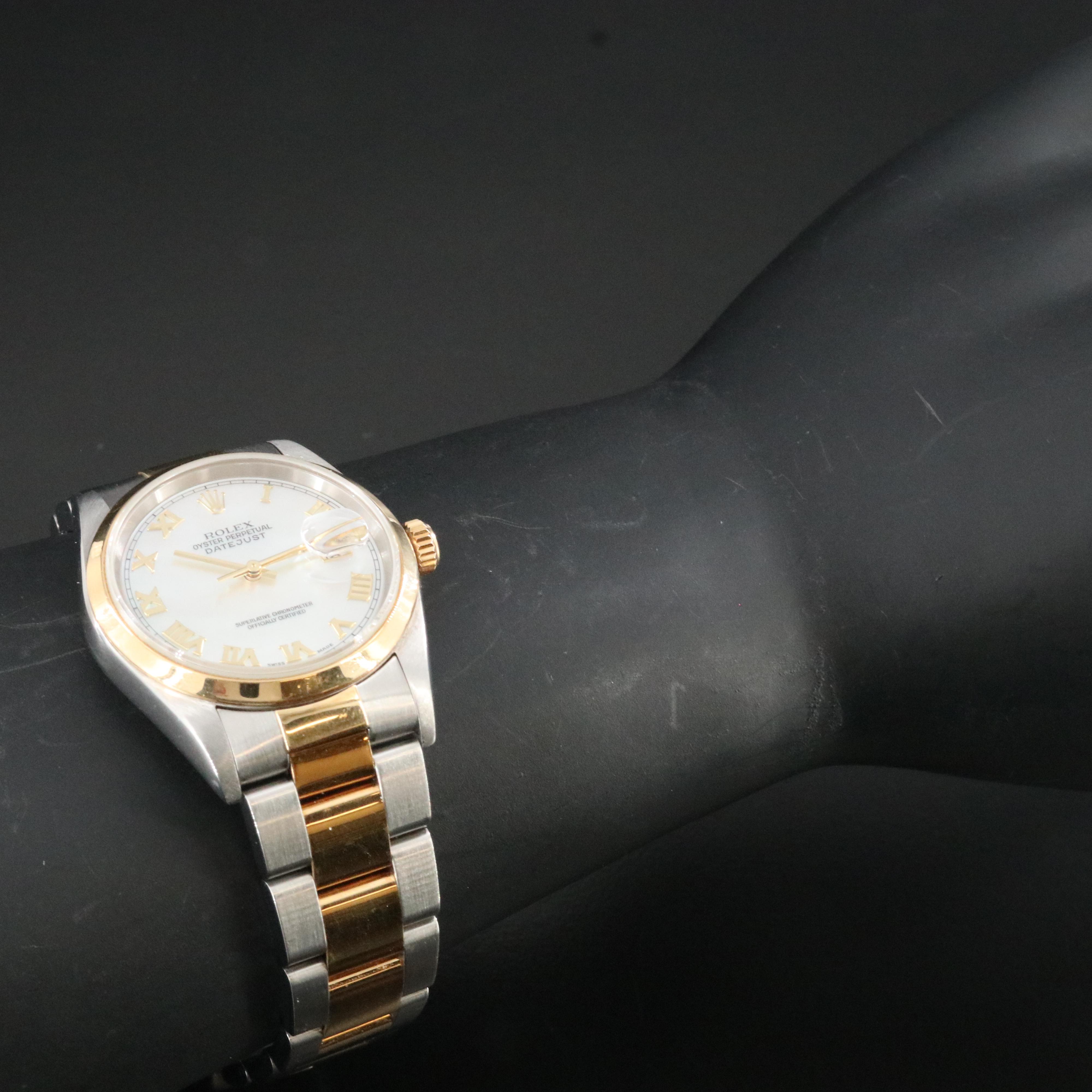 Rolex Datejust 1620339 Mother-of-Pearl Two-Tone 18K & Steel Automatic Watch