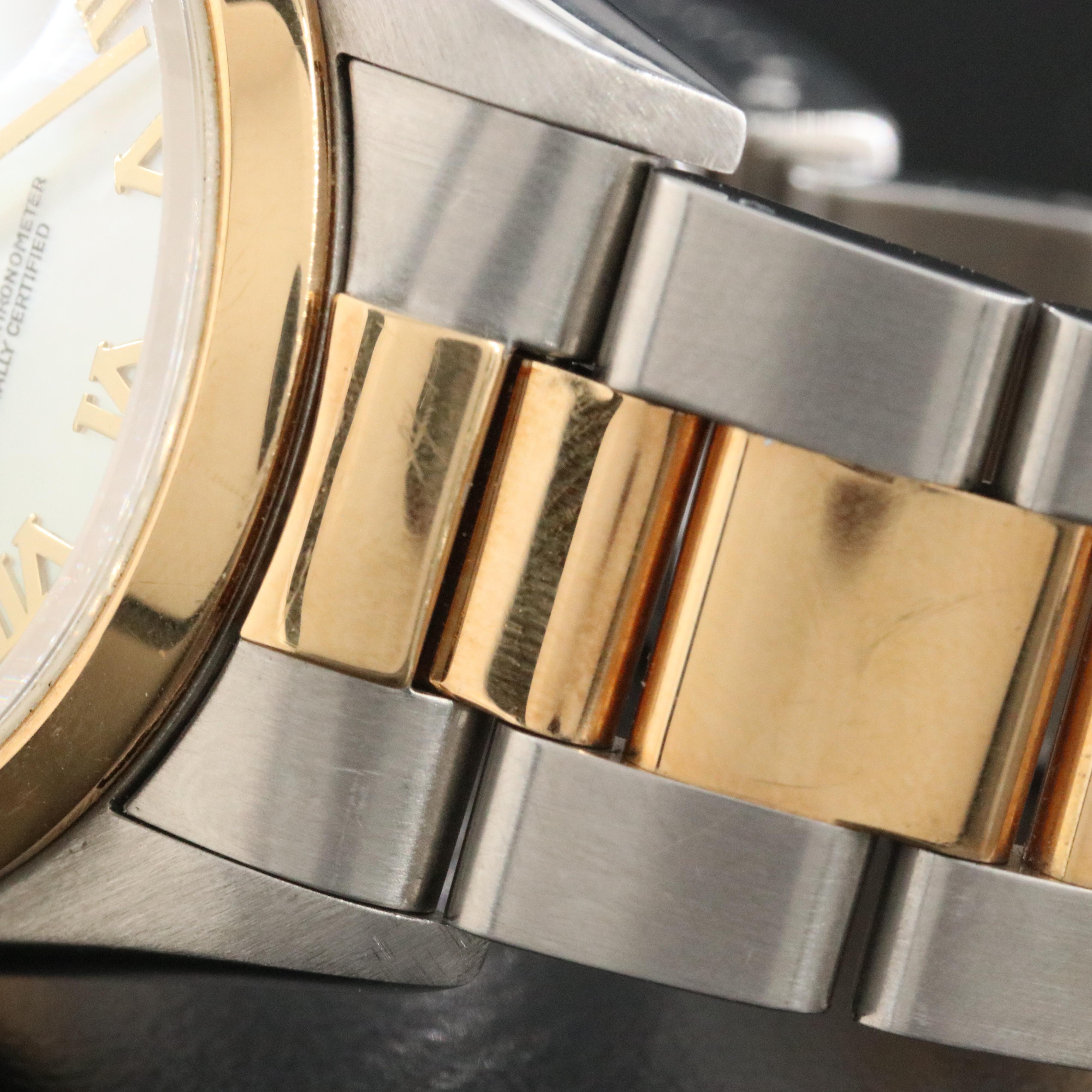 Rolex Datejust 1620339 Mother-of-Pearl Two-Tone 18K & Steel Automatic Watch