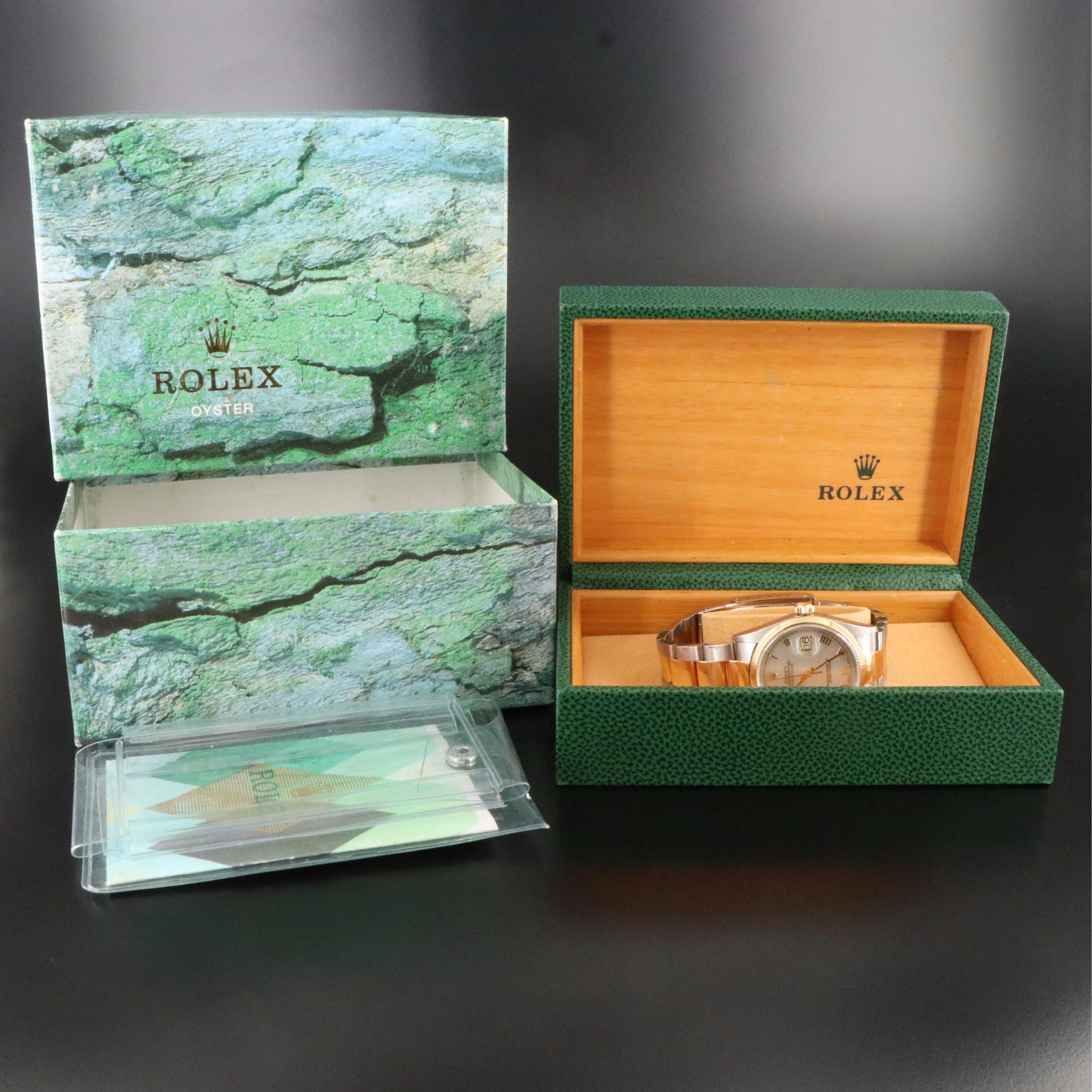 Rolex Datejust 1620339 Mother-of-Pearl Two-Tone 18K & Steel Automatic Watch