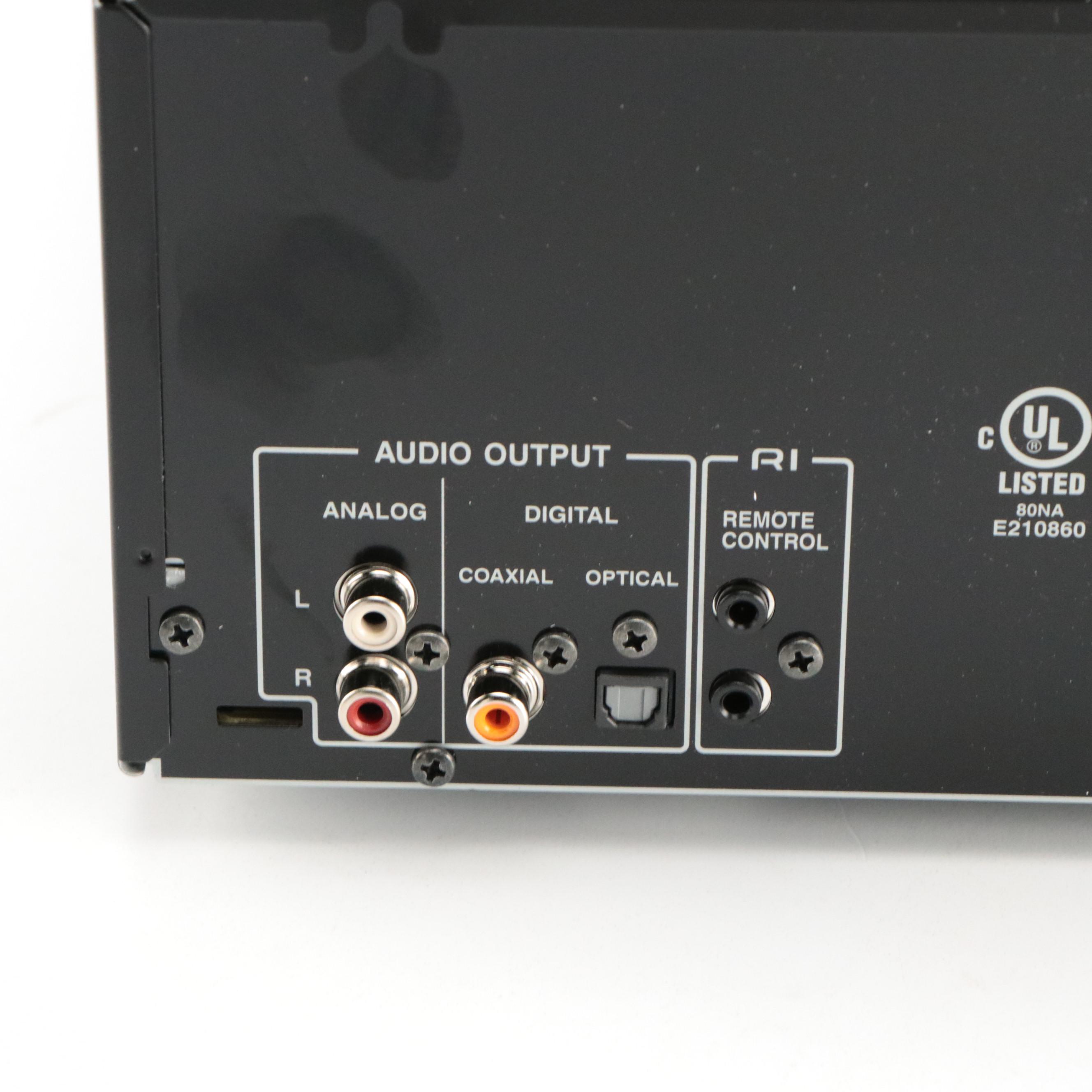 Onkyo DX-C390 6-Disc CD Changer with Remote, 2022