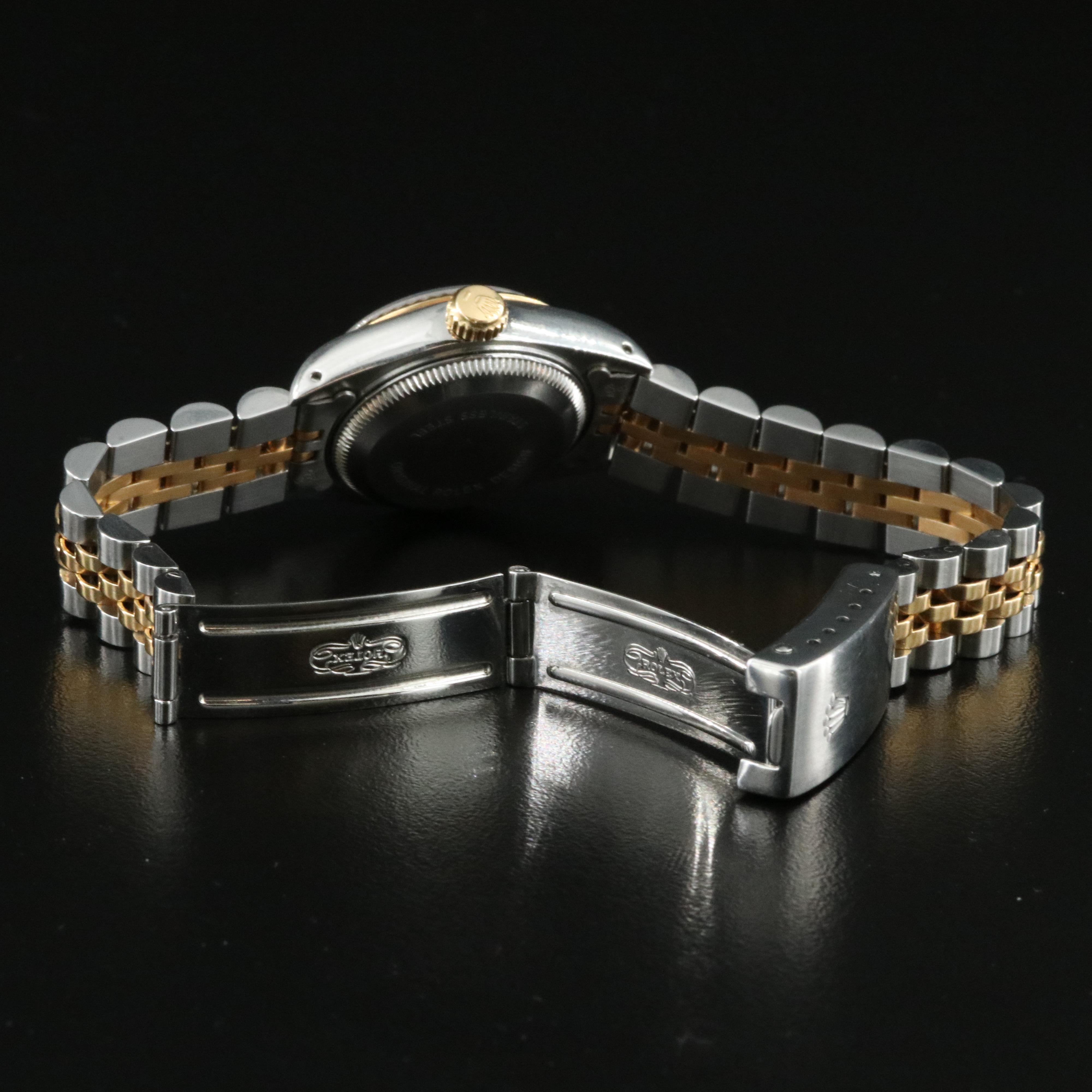 Rolex Datejust 69173 Champagne 26mm Two-Tone 18K & Steel Automatic Watch